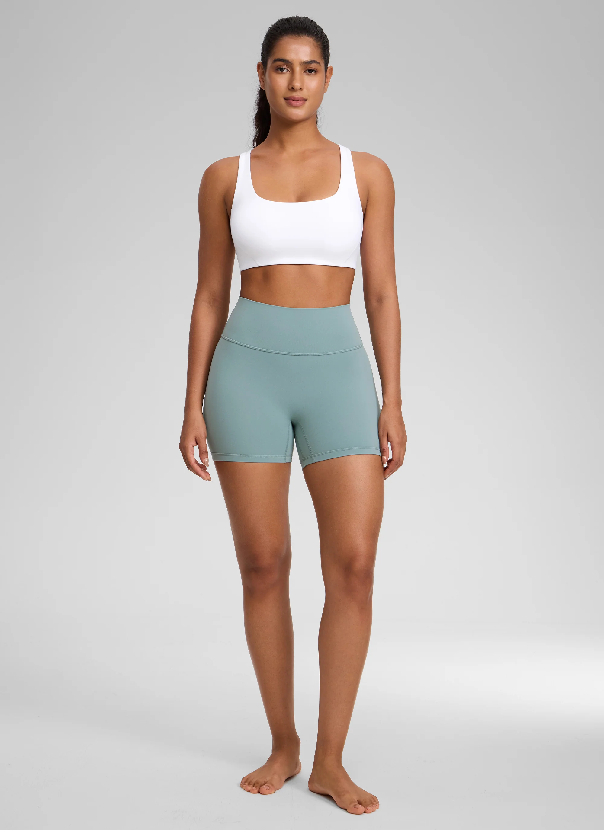 Double Lined Square Neck Sports Bras - Image 10