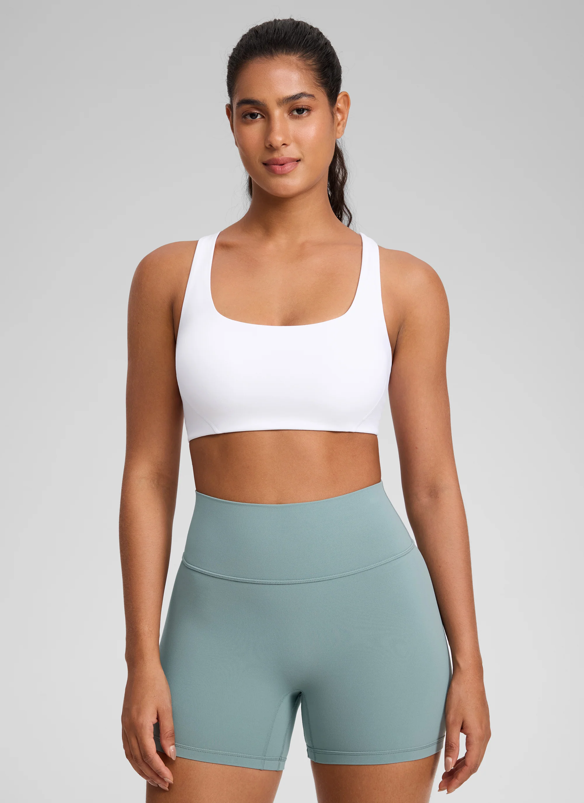 Double Lined Square Neck Sports Bras - Image 7