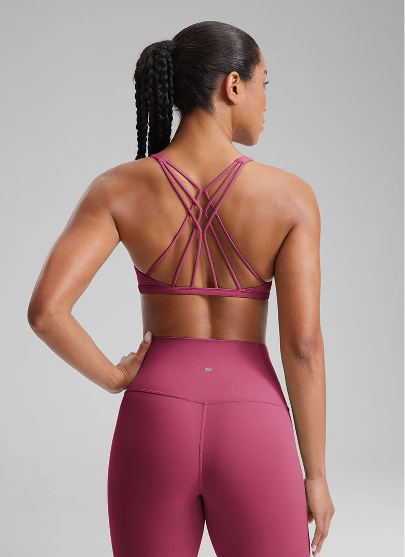 Nakedfeel Low Cut Strappy Bra (6 Straps) - Image 26