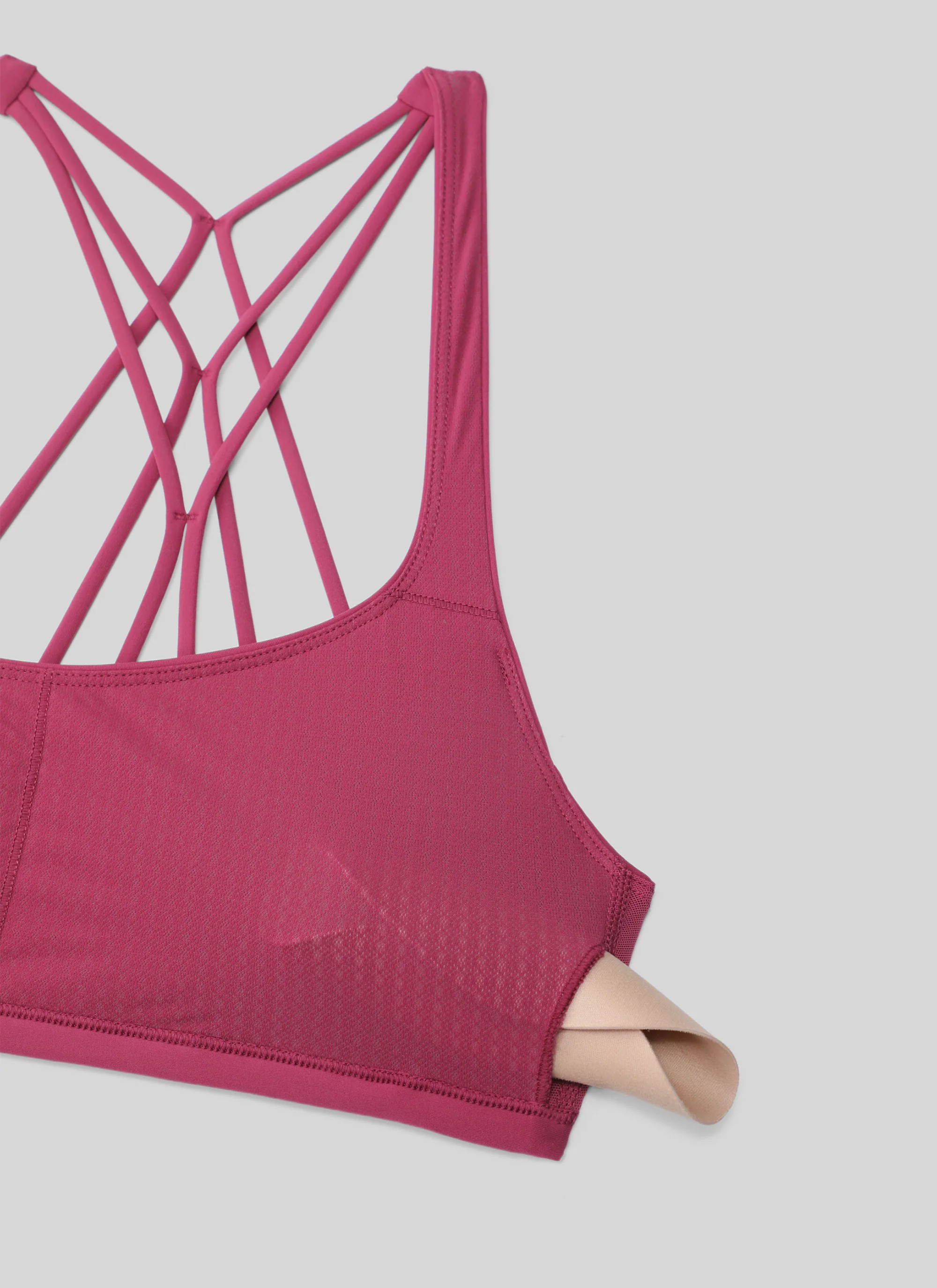 Nakedfeel Low Cut Strappy Bra (6 Straps) - Image 30