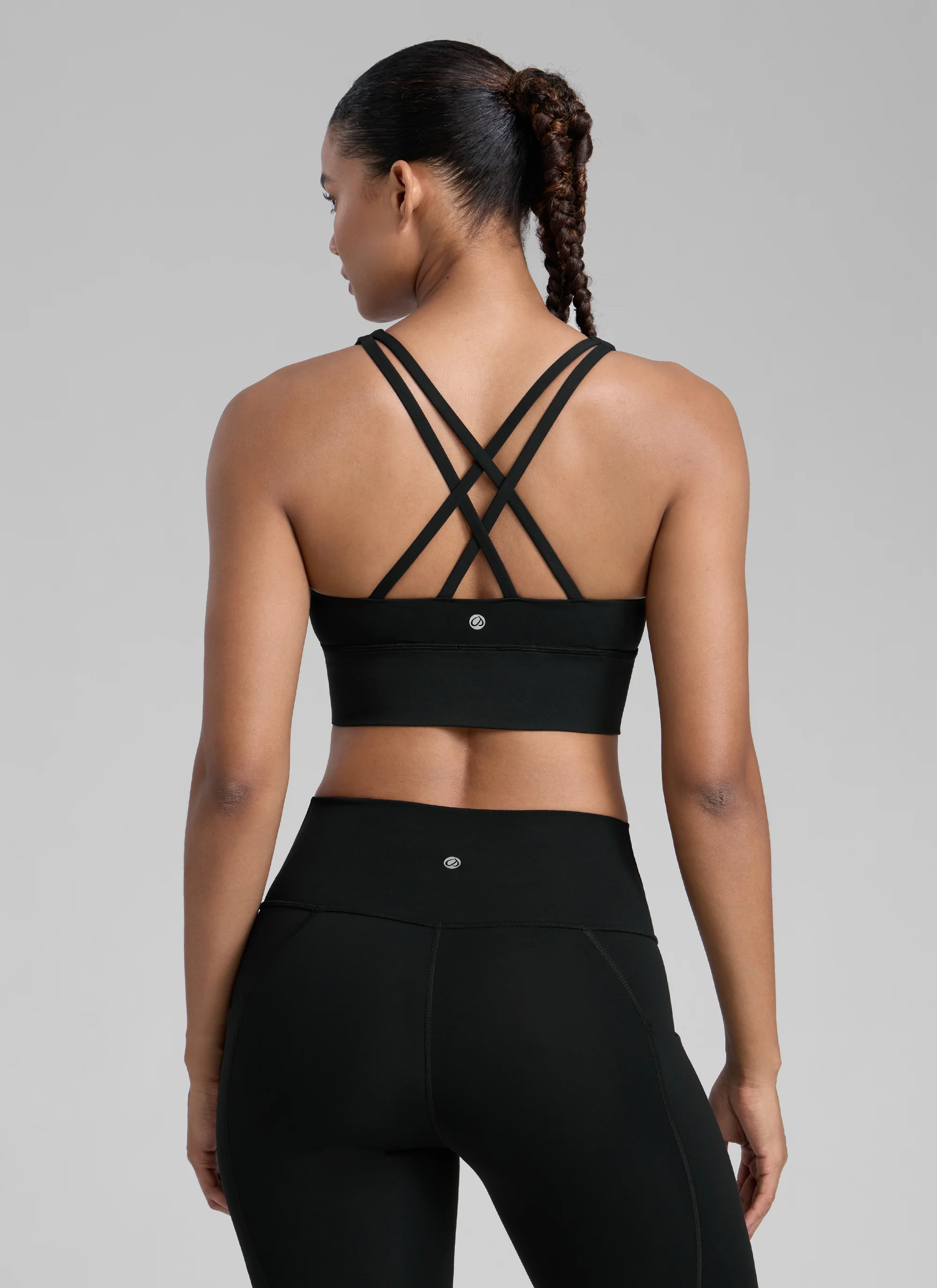Nakedfeel Longline Criss Cross Back Bra - Image 13