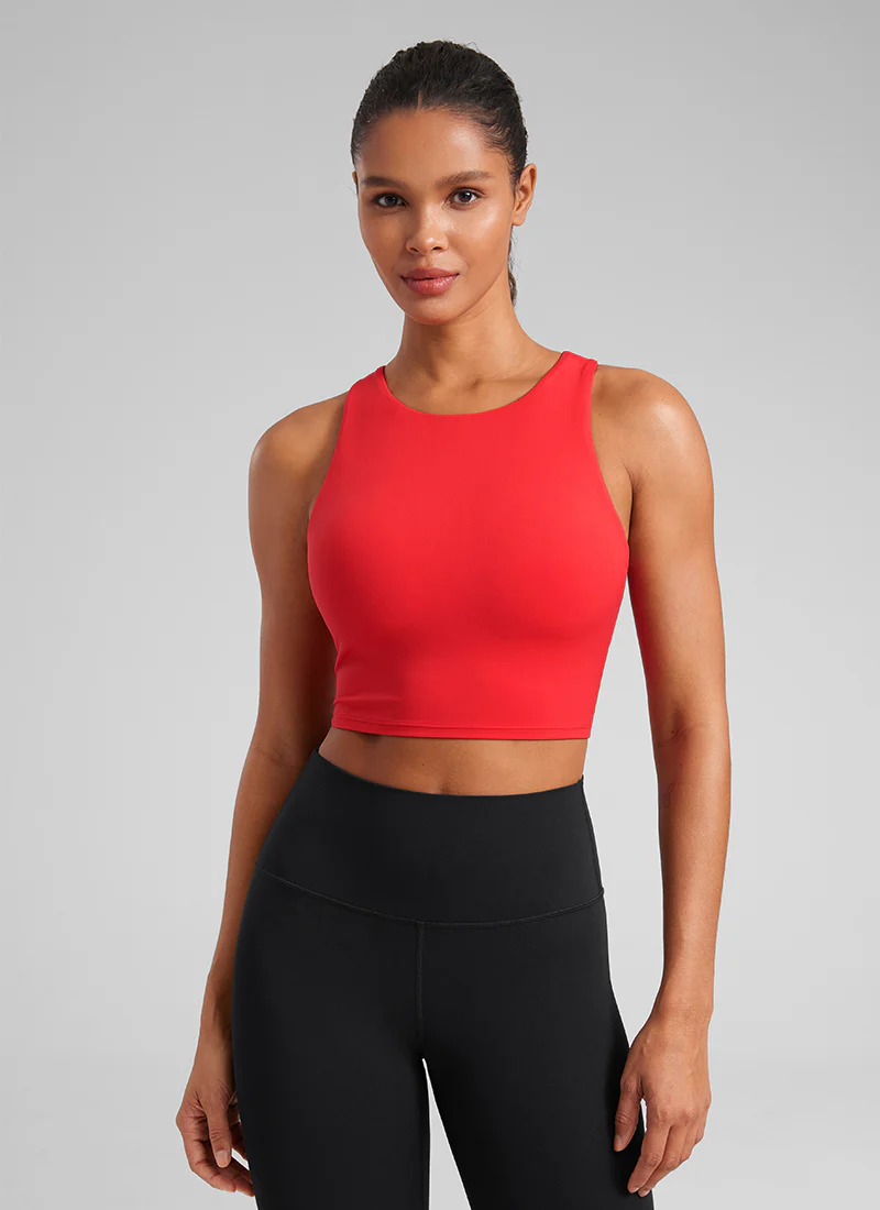 Butterluxe High Neck Racerback Tank - Image 14