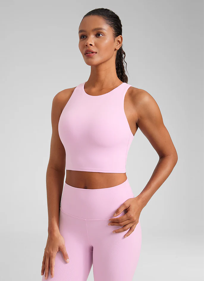 Butterluxe High Neck Racerback Tank - Image 7