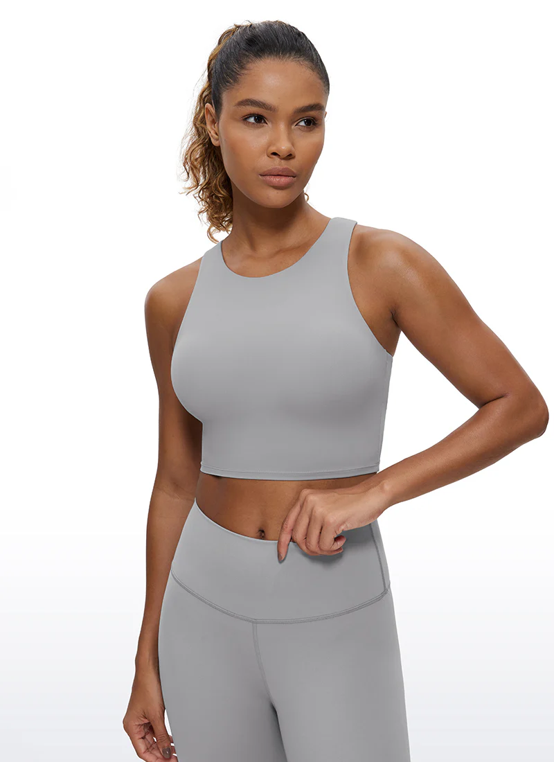 Butterluxe High Neck Racerback Tank - Image 9