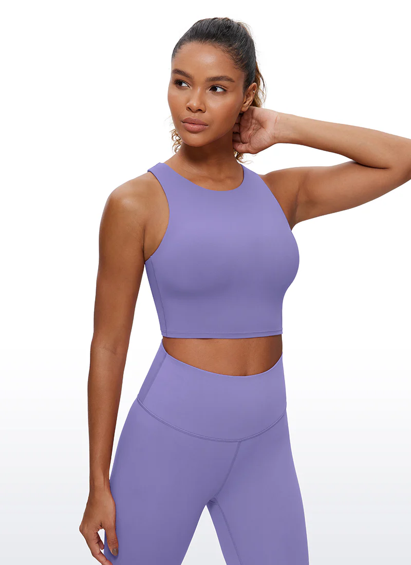 Butterluxe High Neck Racerback Tank - Image 4