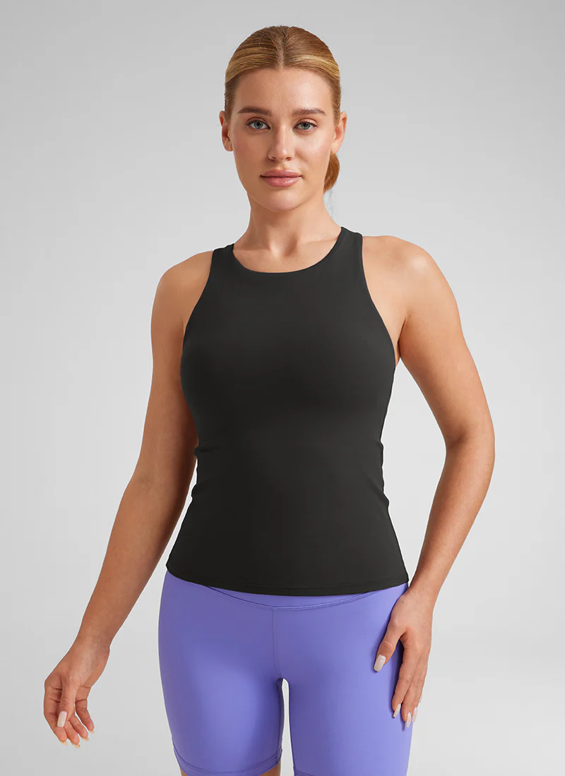 Butterluxe Built in Bra Scoop Neck Tank - Image 10