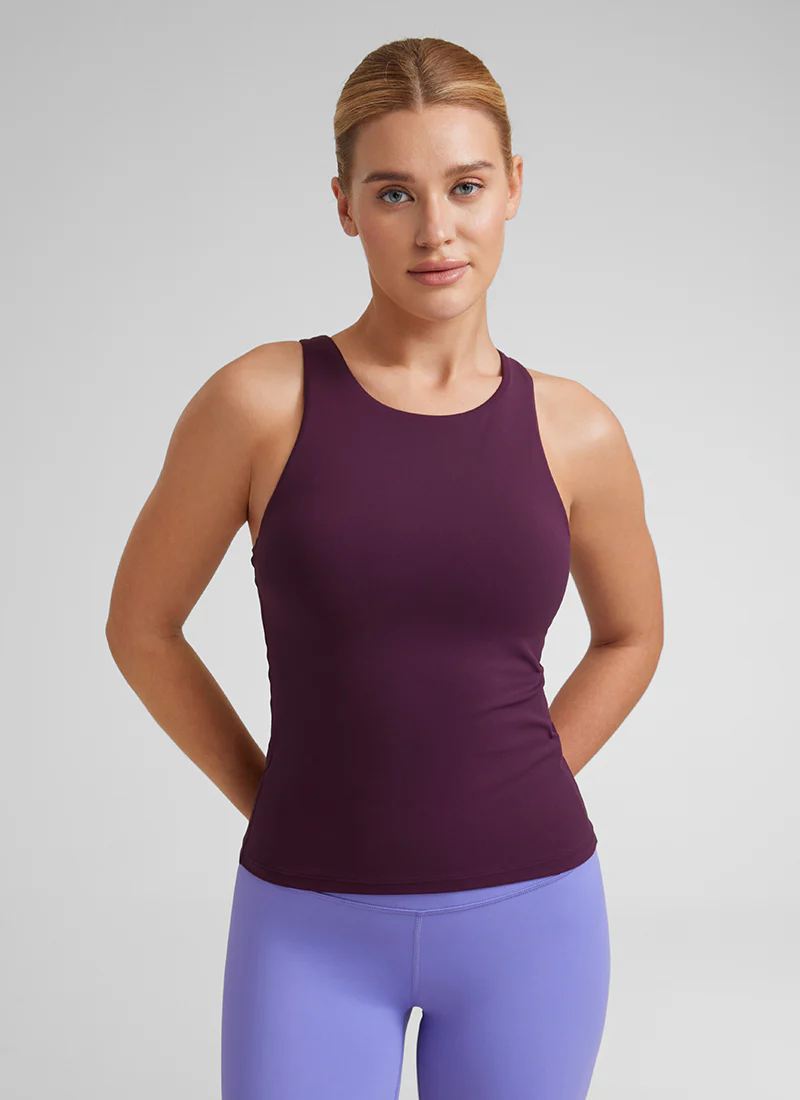 Butterluxe Built in Bra Scoop Neck Tank - Image 16