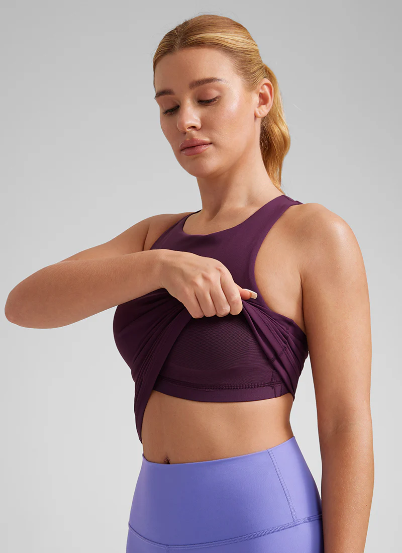 Butterluxe Built in Bra Scoop Neck Tank - Image 21