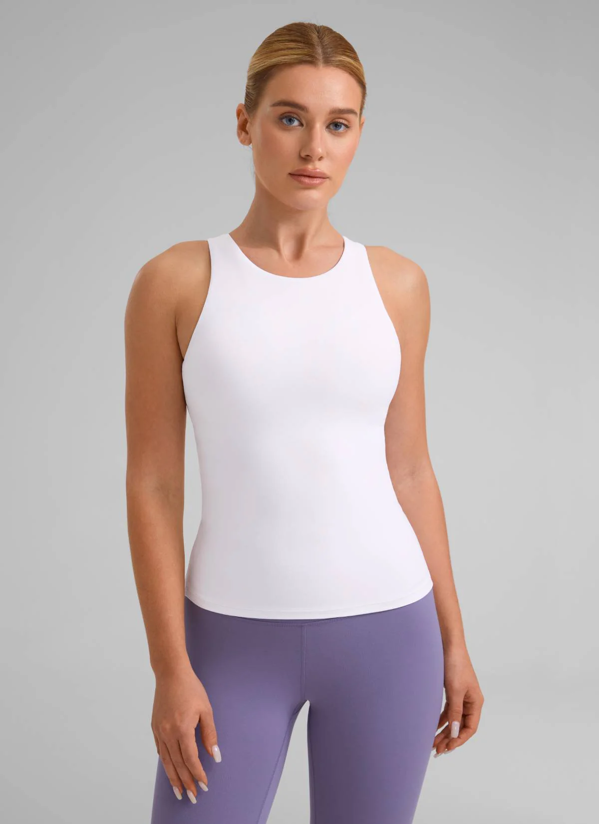 Butterluxe Built in Bra Scoop Neck Tank - Image 22