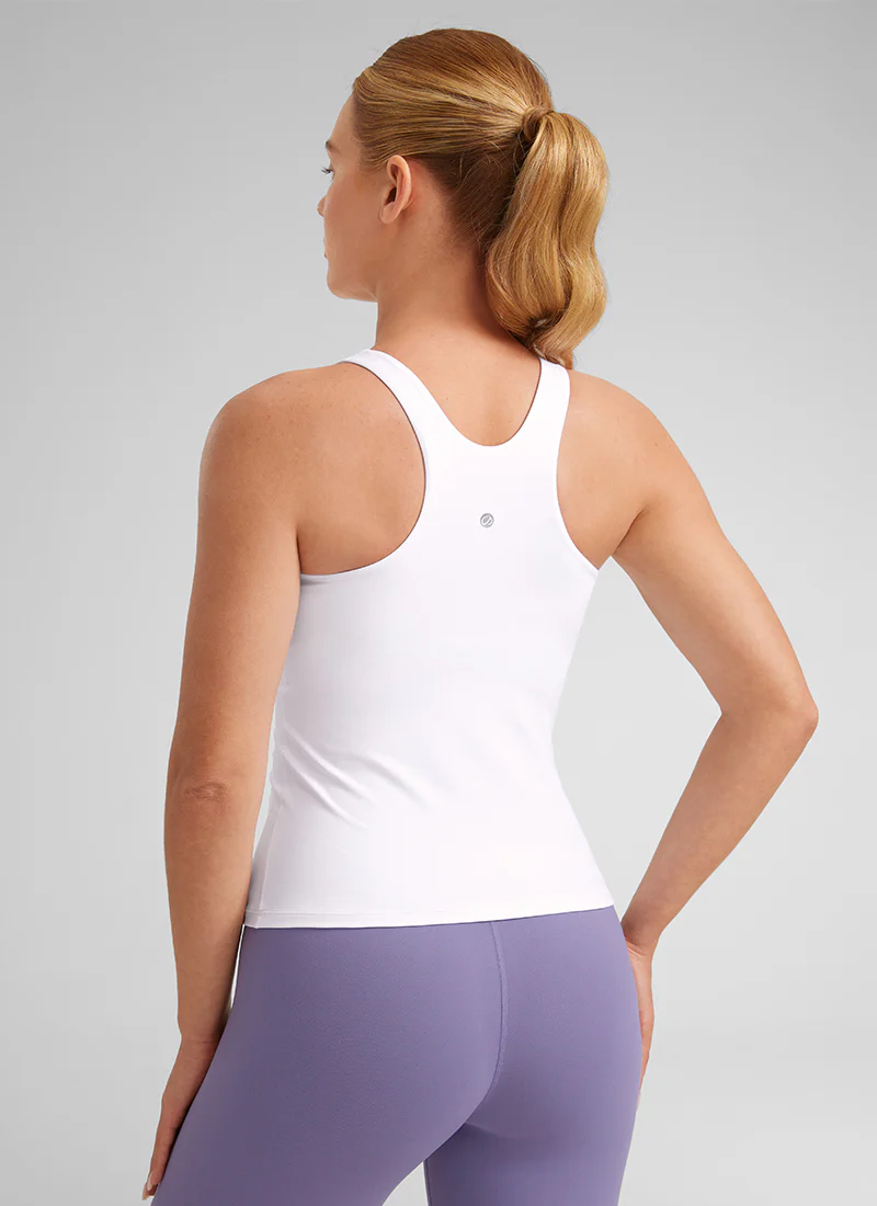 Butterluxe Built in Bra Scoop Neck Tank - Image 23