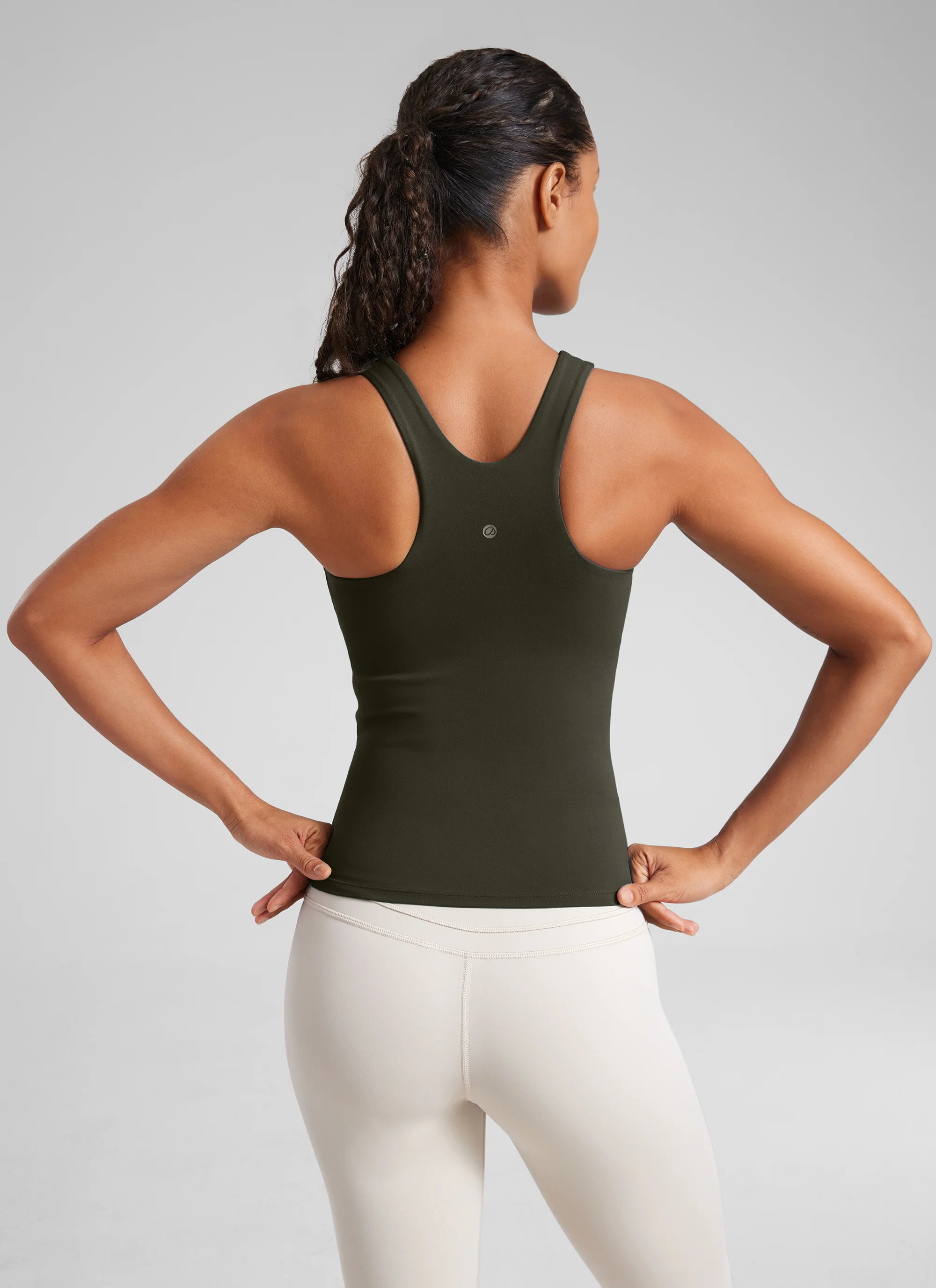 Butterluxe Built in Bra Scoop Neck Tank - Image 28