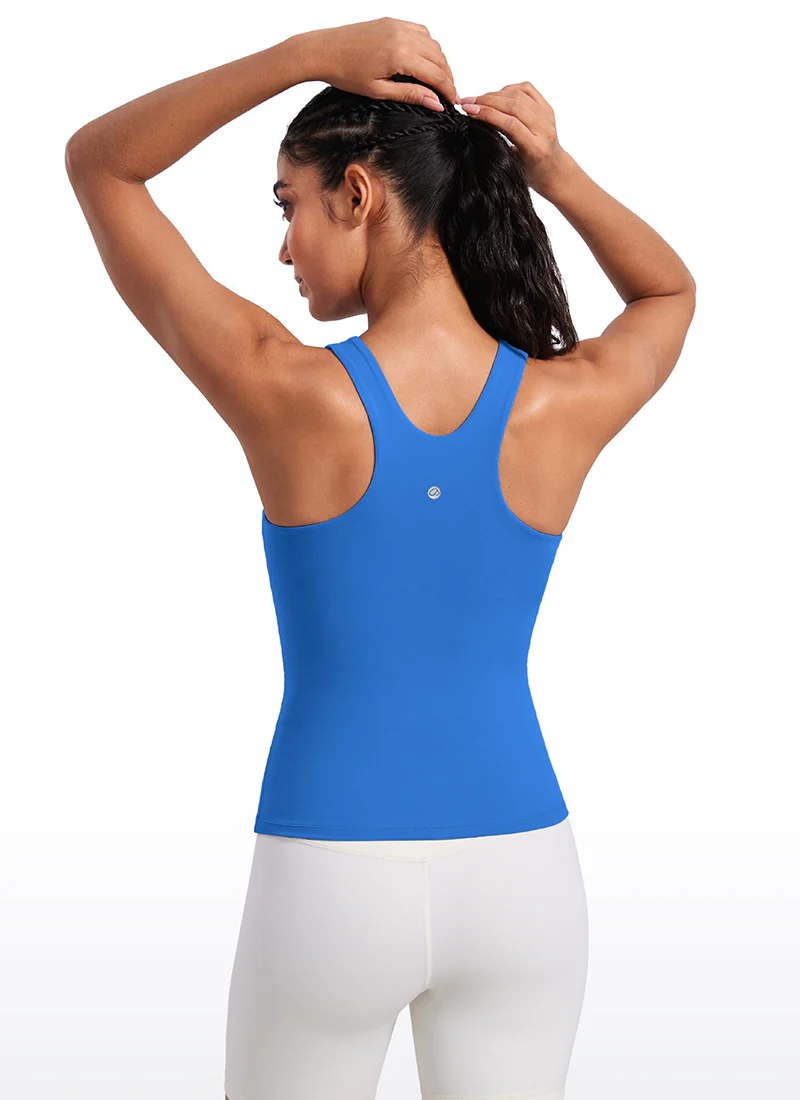 Butterluxe Built in Bra Scoop Neck Tank - Image 32