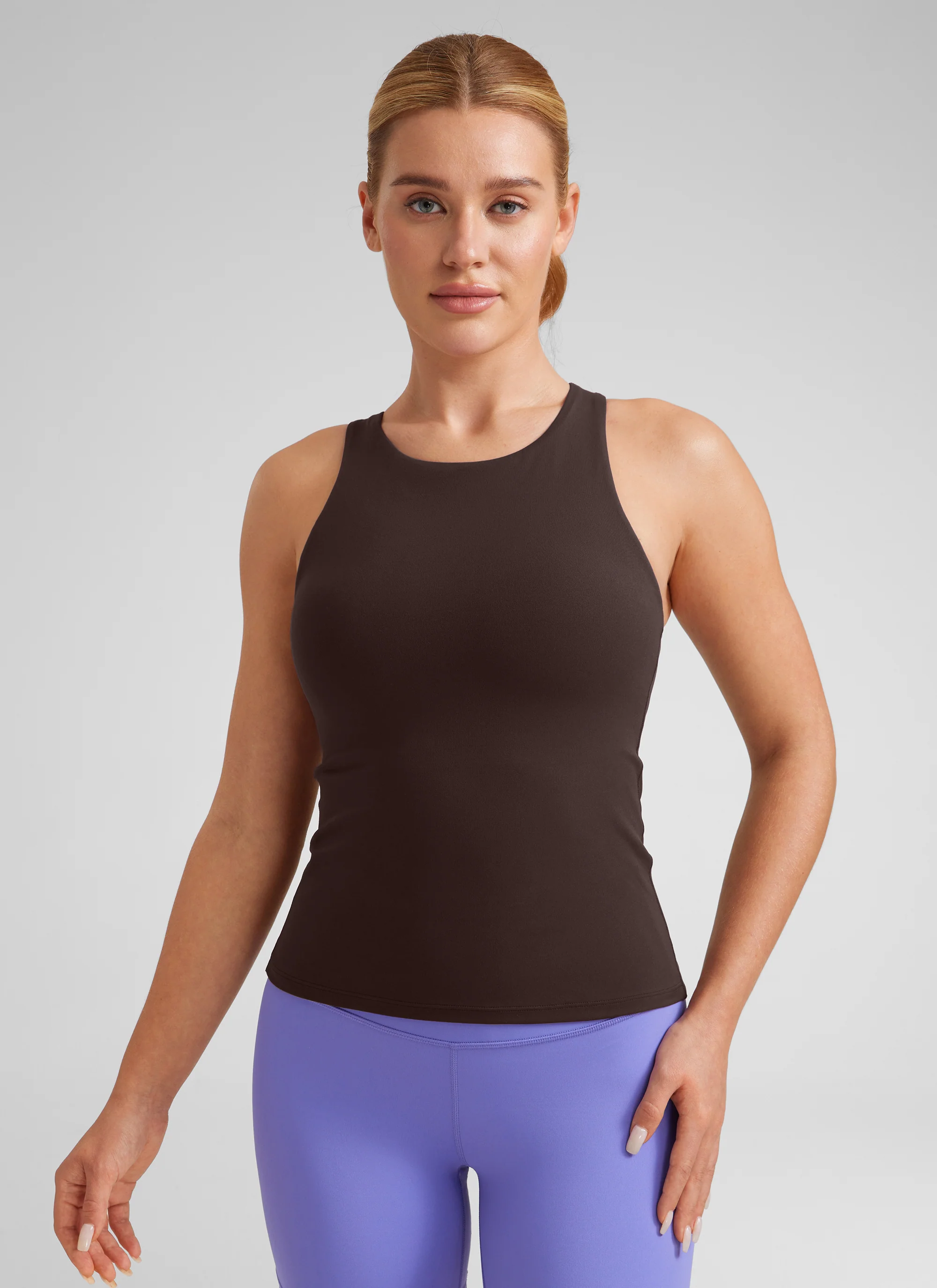 Butterluxe Built in Bra Scoop Neck Tank - Image 45