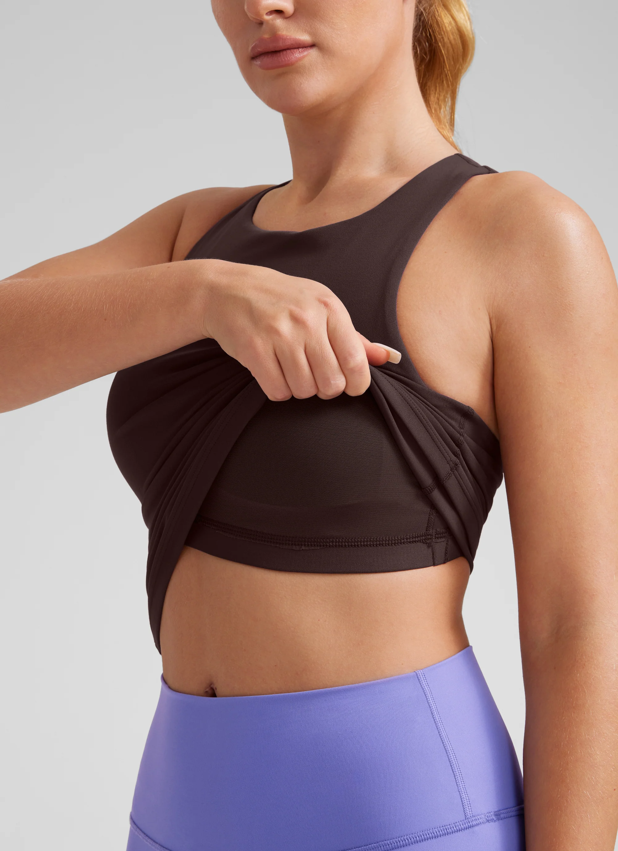 Butterluxe Built in Bra Scoop Neck Tank - Image 49