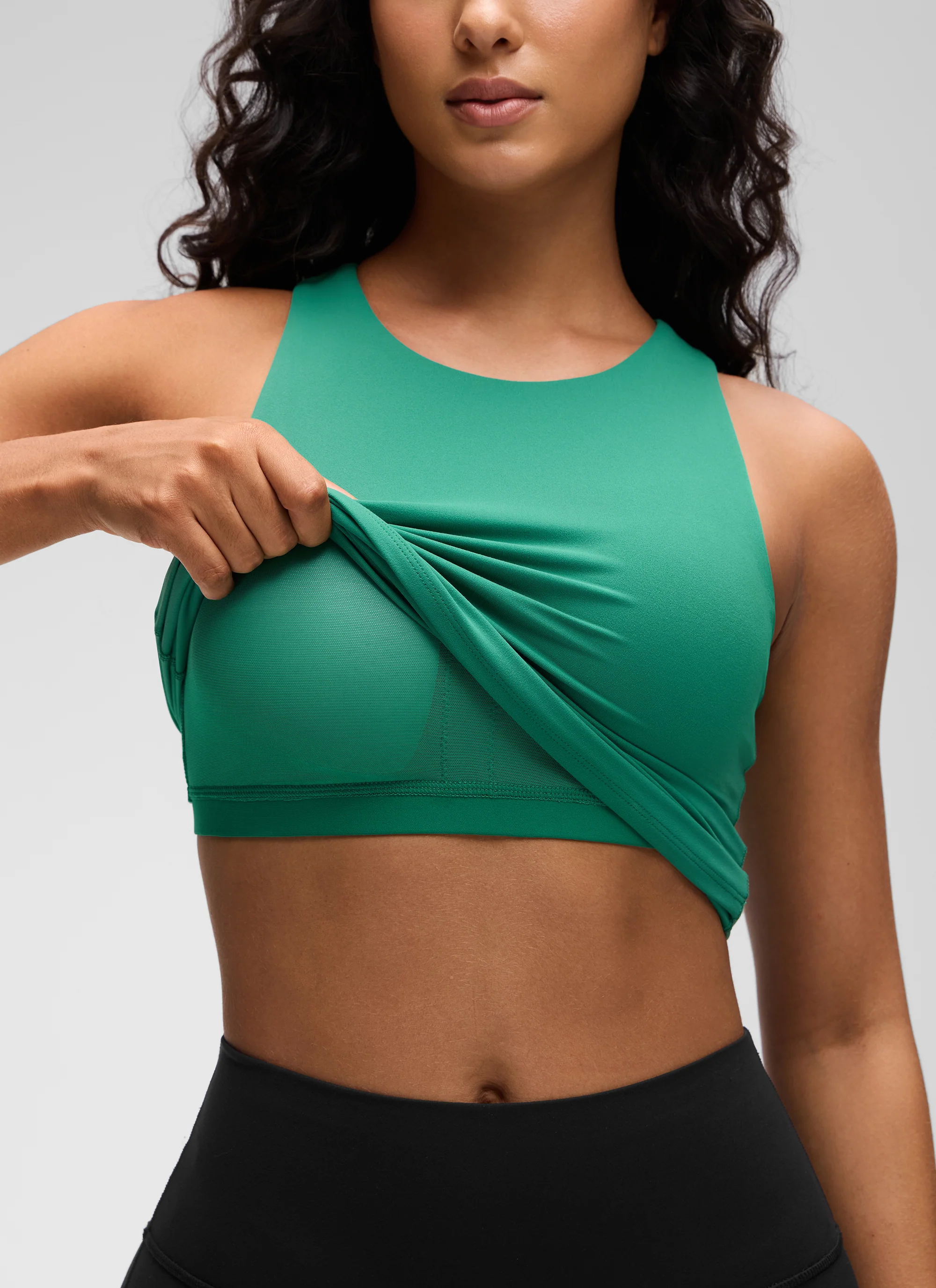 Butterluxe Built in Bra Scoop Neck Tank - Image 5