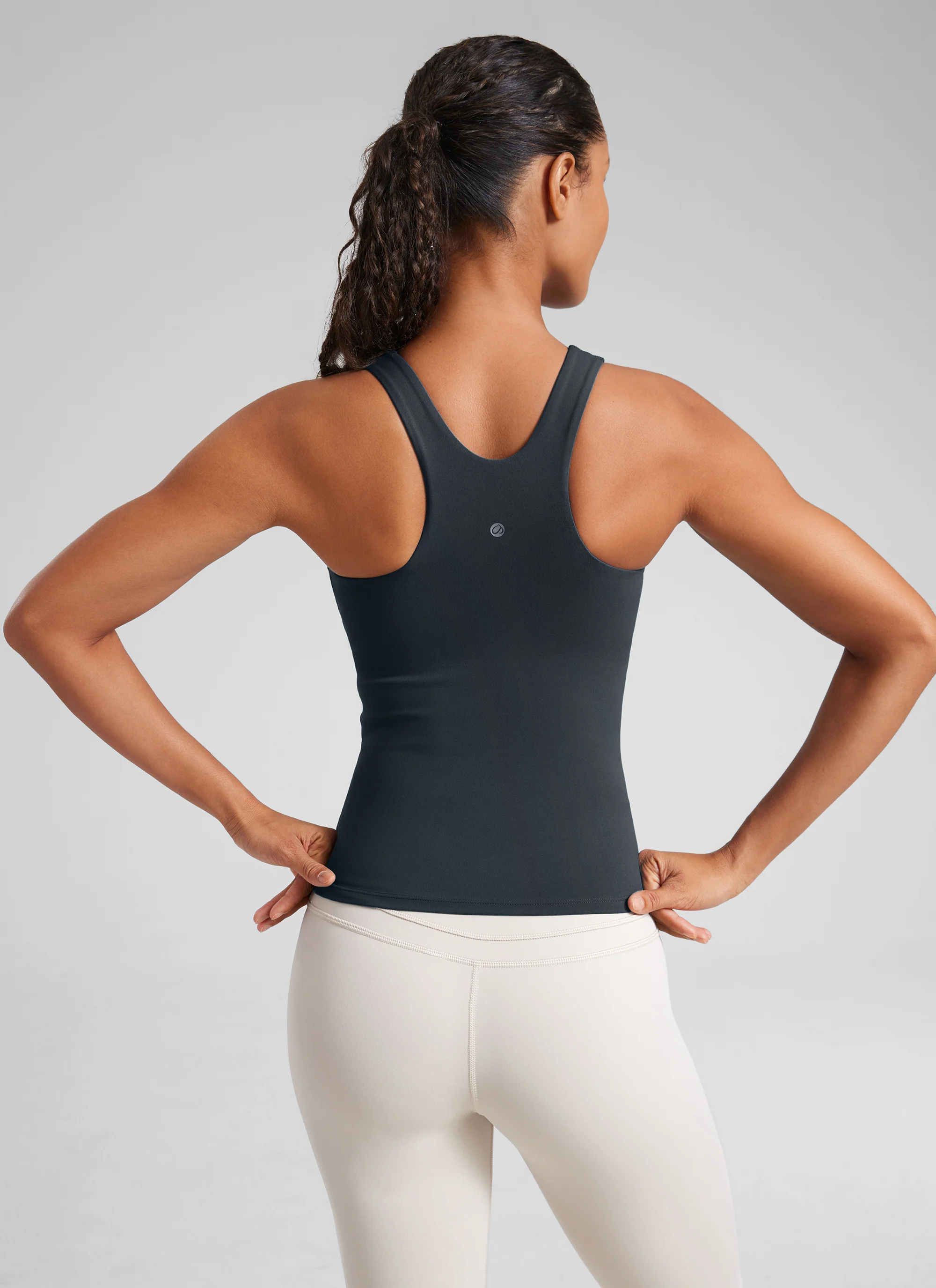 Butterluxe Built in Bra Scoop Neck Tank - Image 7
