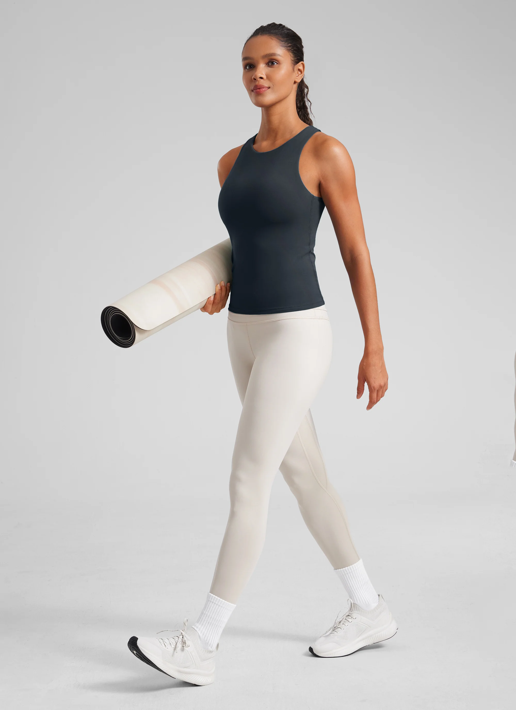Butterluxe Built in Bra Scoop Neck Tank - Image 8