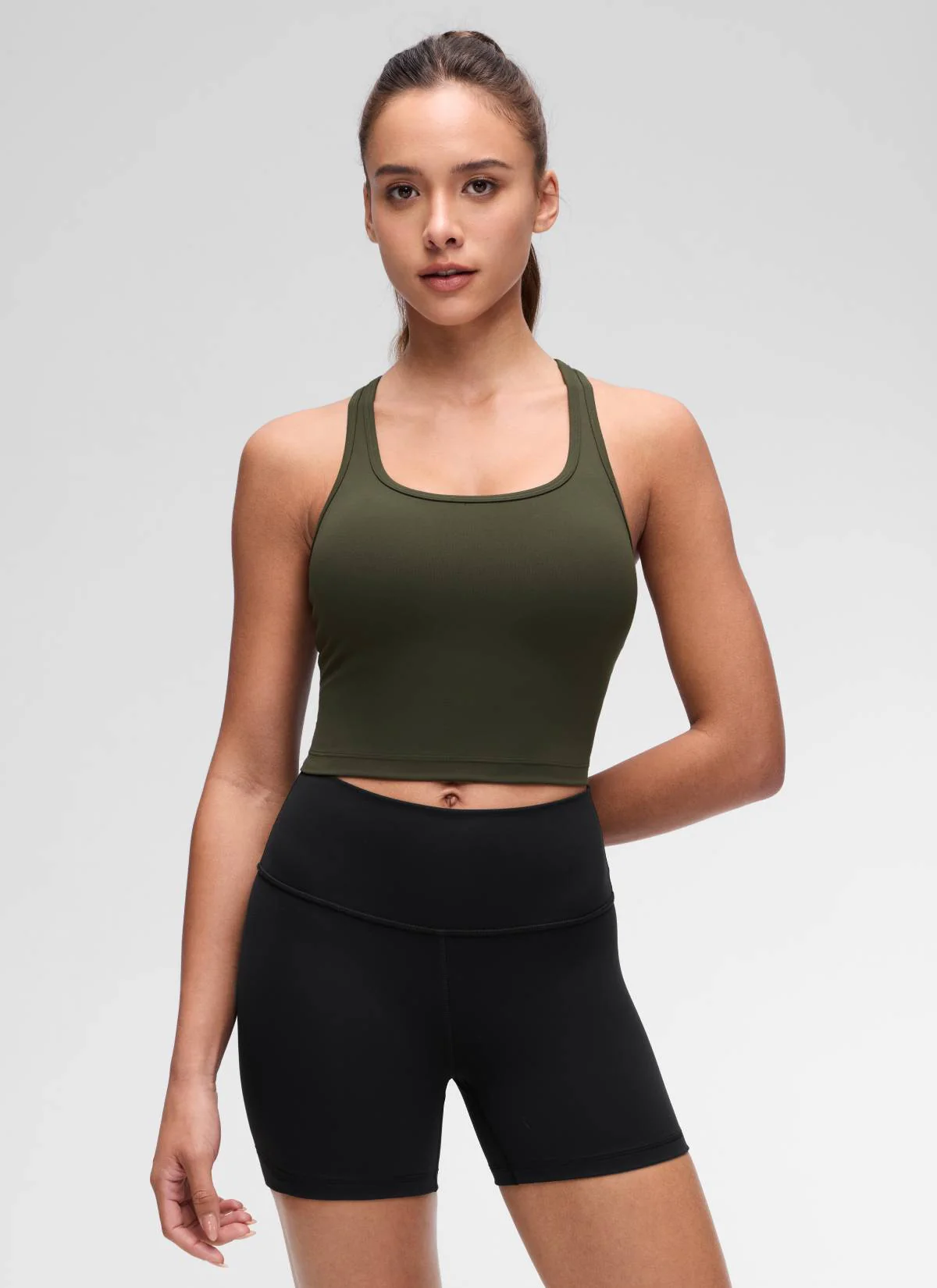 Butterluxe Racerback Built in Bra Tank - Image 27