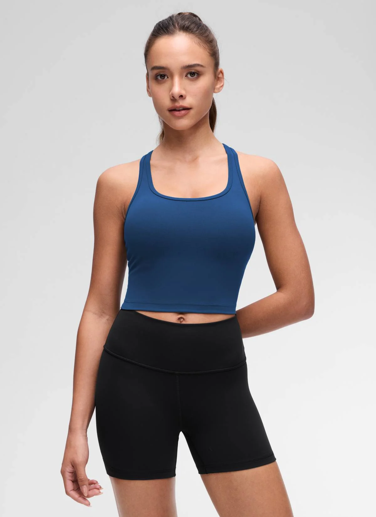 Butterluxe Racerback Built in Bra Tank - Image 32