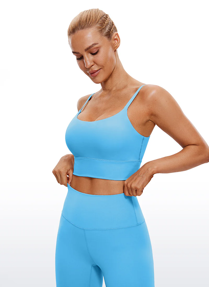 Brushed Nakedfeel Longline Adjustable Bra - Image 12