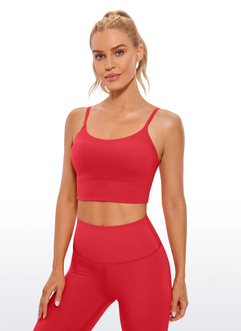 Brushed Nakedfeel Longline Adjustable Bra - Image 5