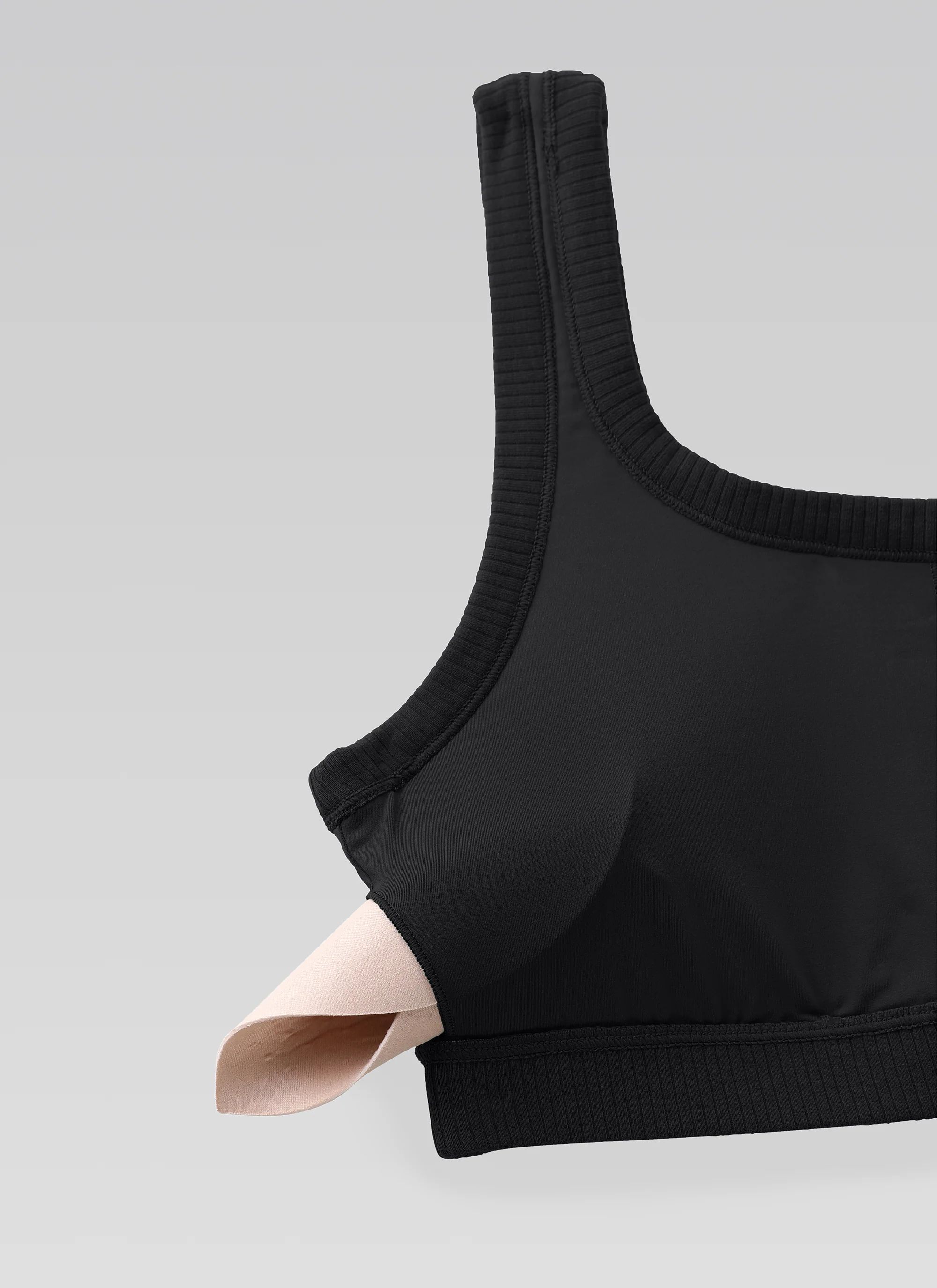 Ribbed U Back Sports Bra - Image 10