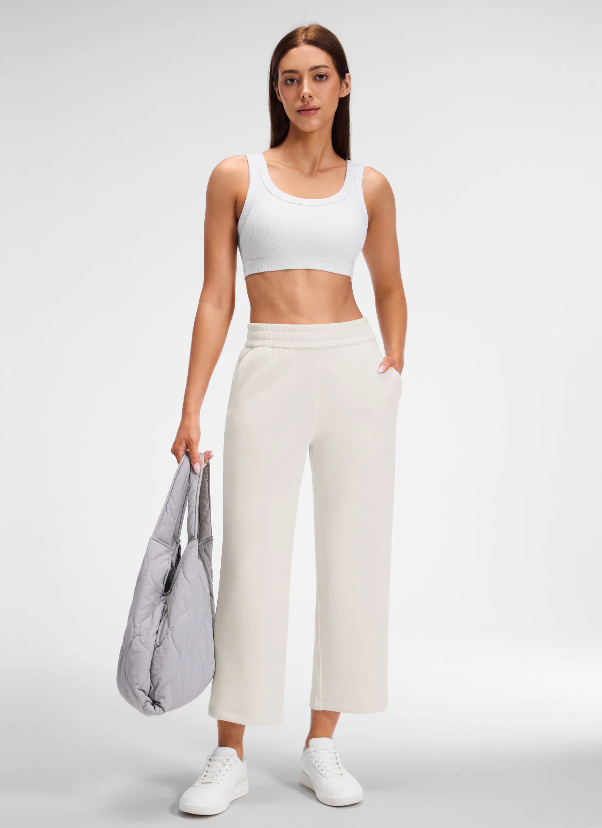 Ribbed U Back Sports Bra - Image 14
