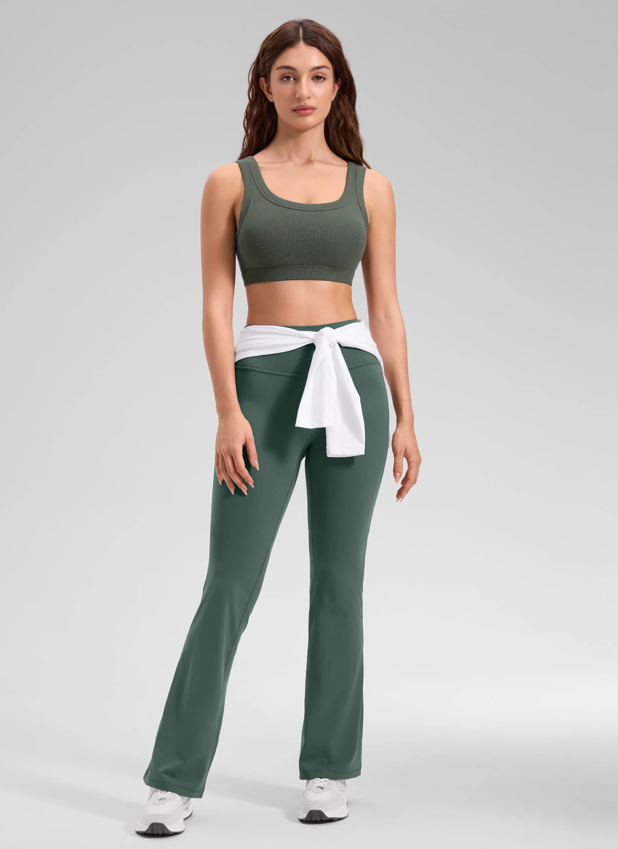 Ribbed U Back Sports Bra - Image 19