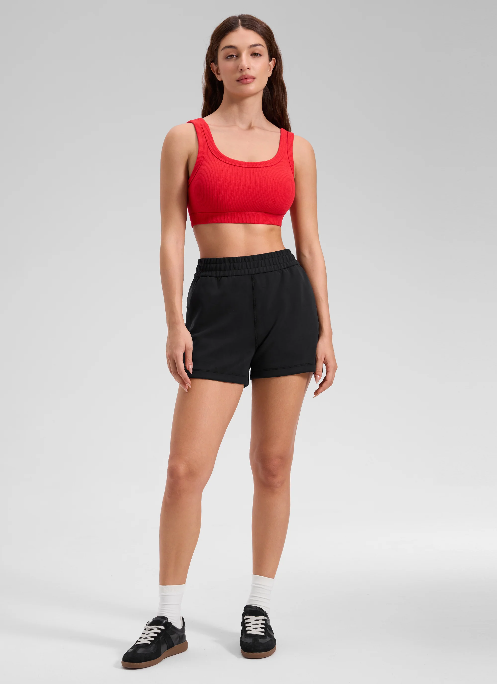 Ribbed U Back Sports Bra - Image 39