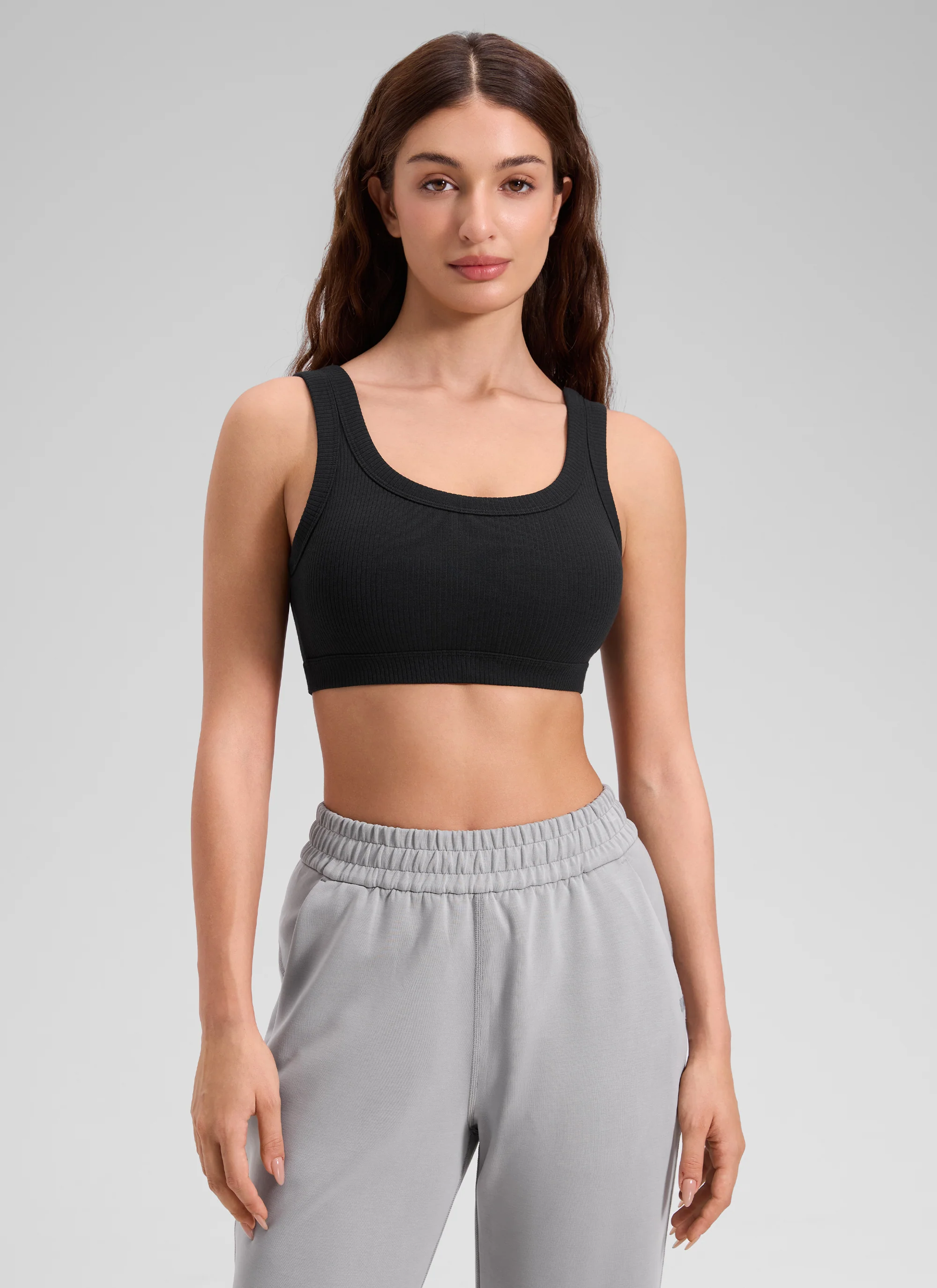 Ribbed U Back Sports Bra - Image 5