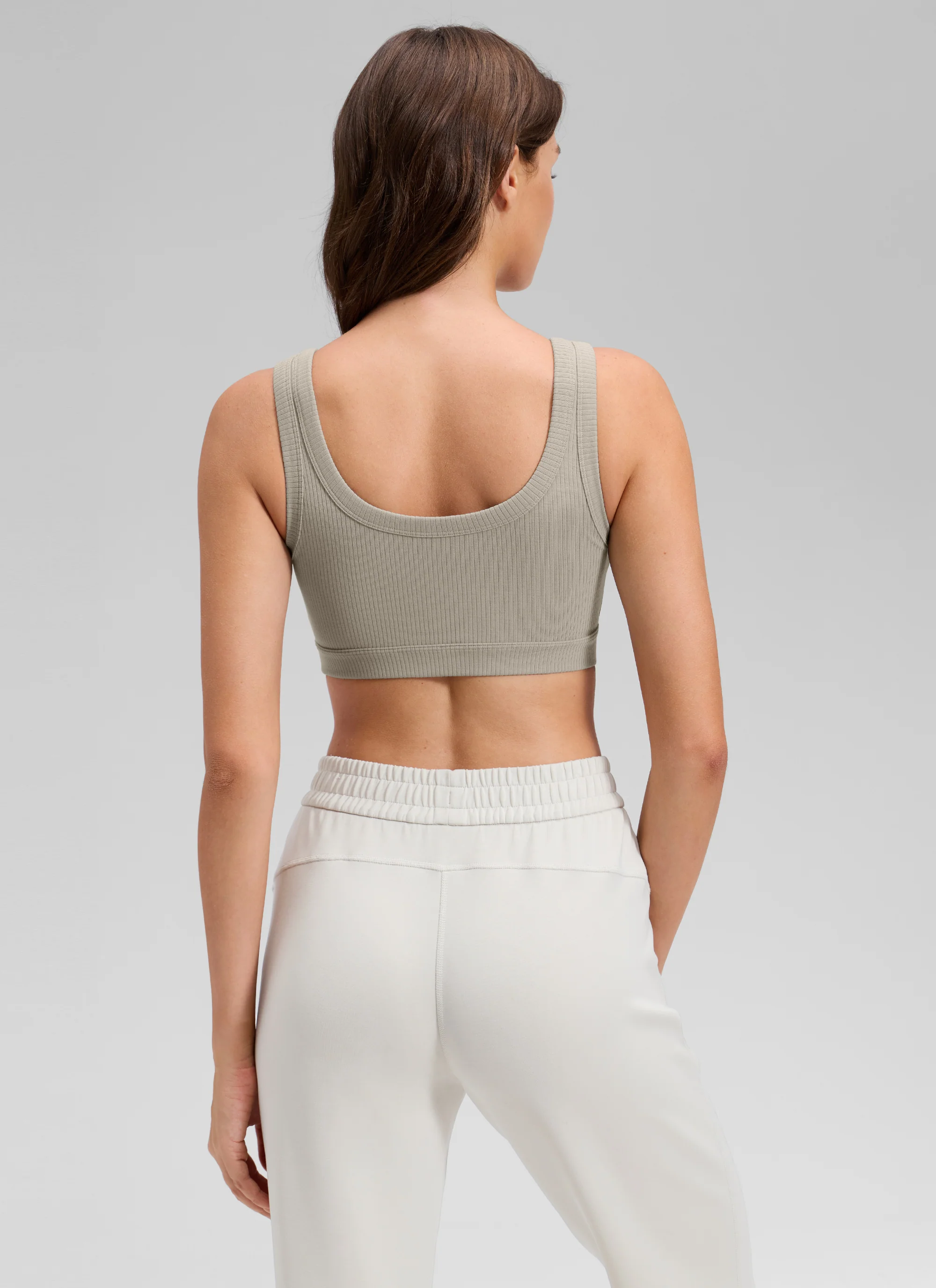 Ribbed U Back Sports Bra - Image 59