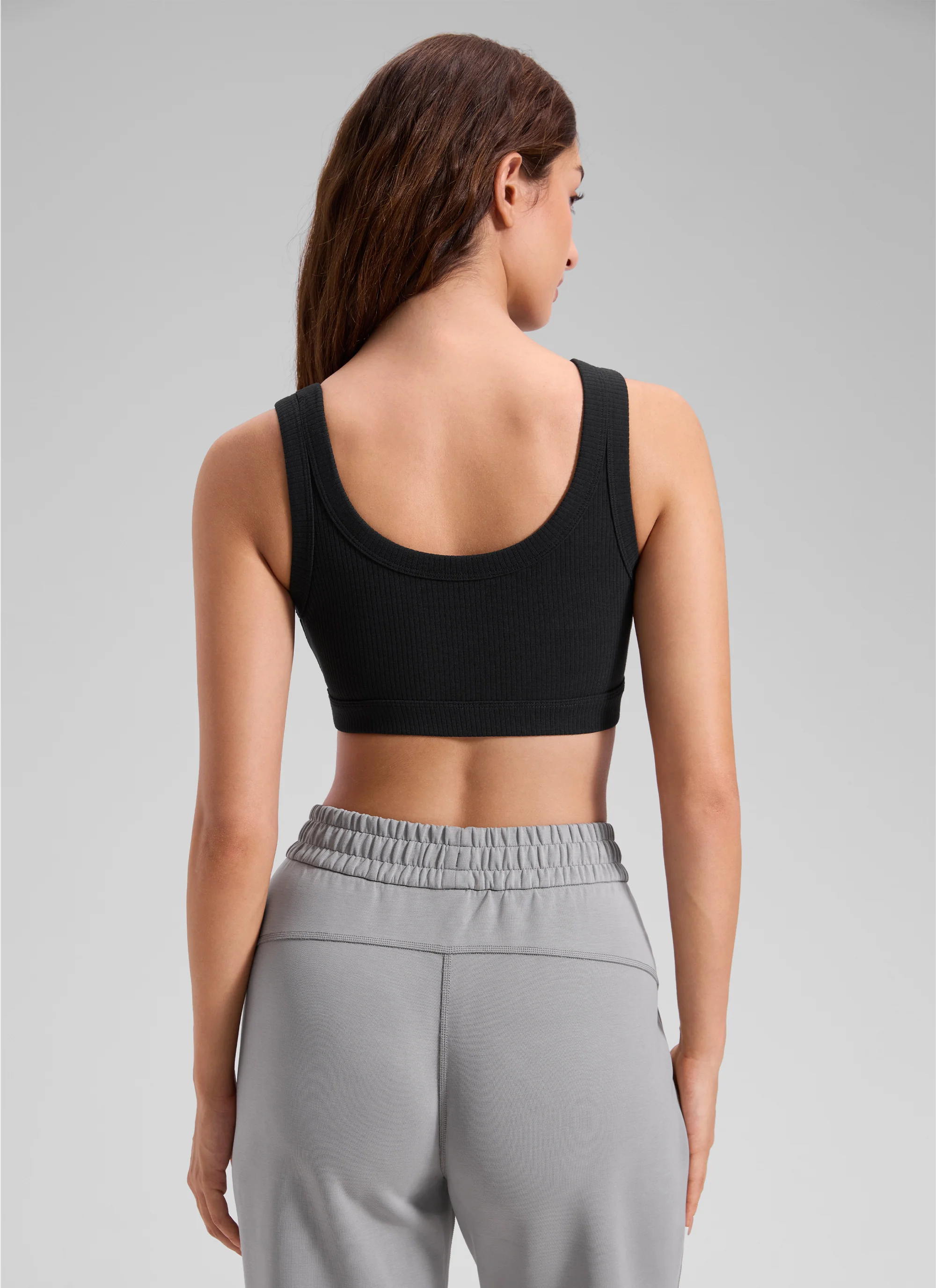 Ribbed U Back Sports Bra - Image 6
