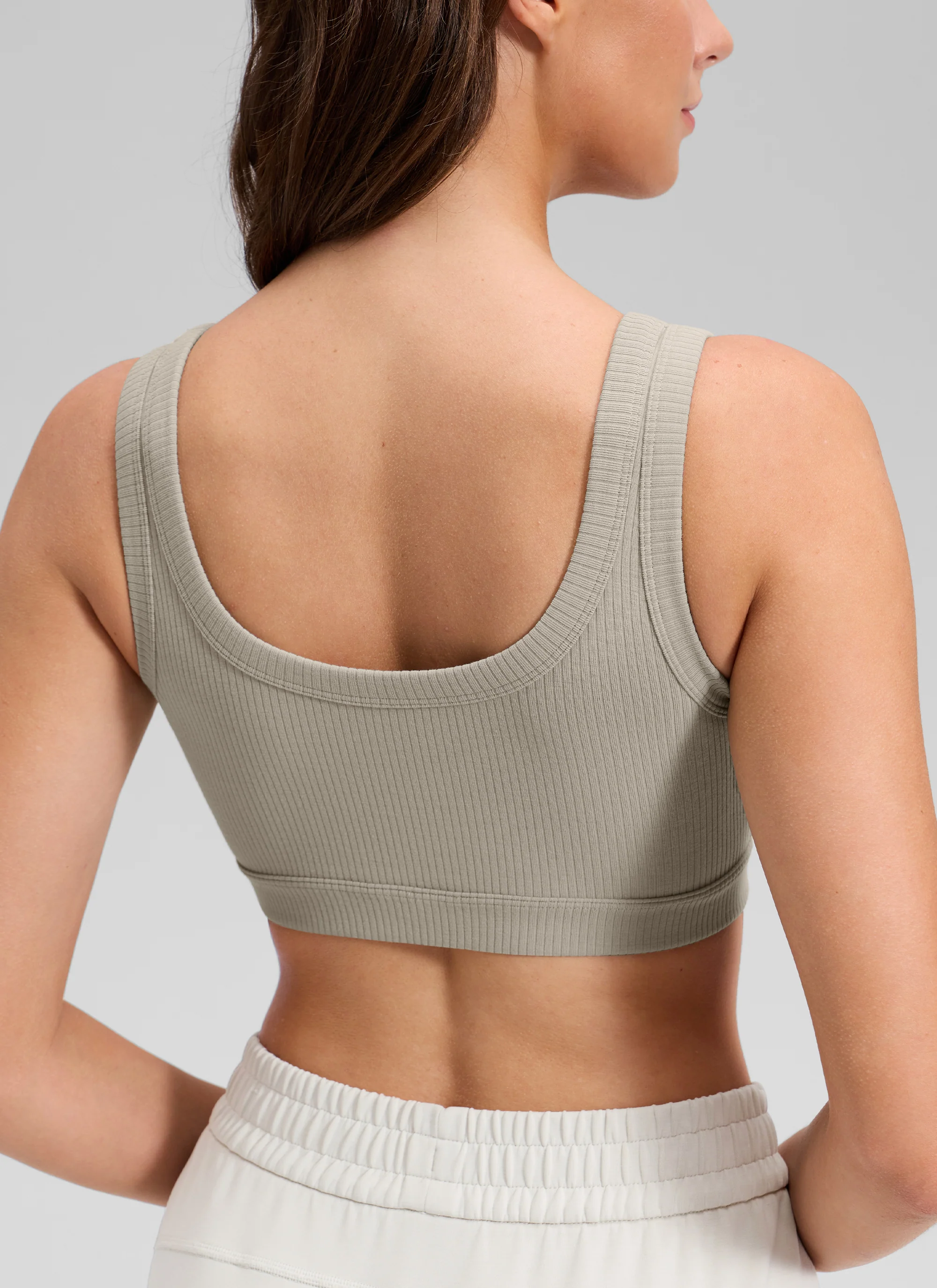 Ribbed U Back Sports Bra - Image 61