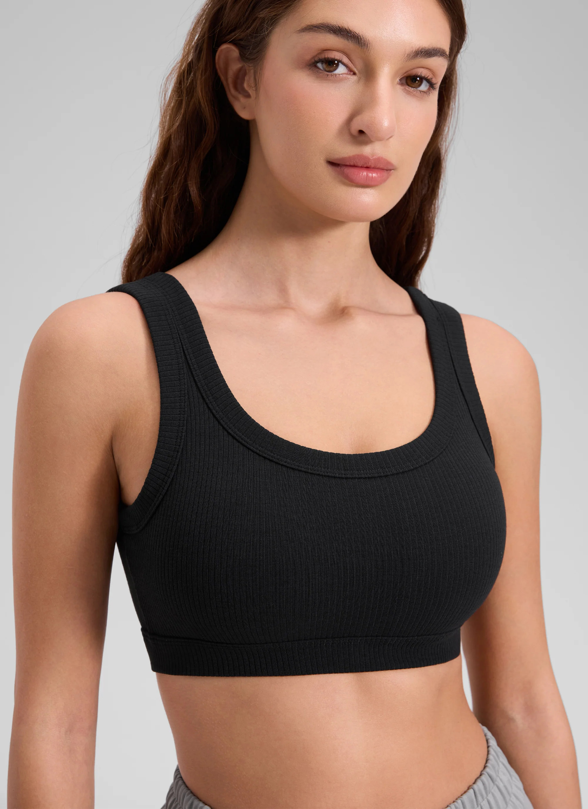 Ribbed U Back Sports Bra - Image 7
