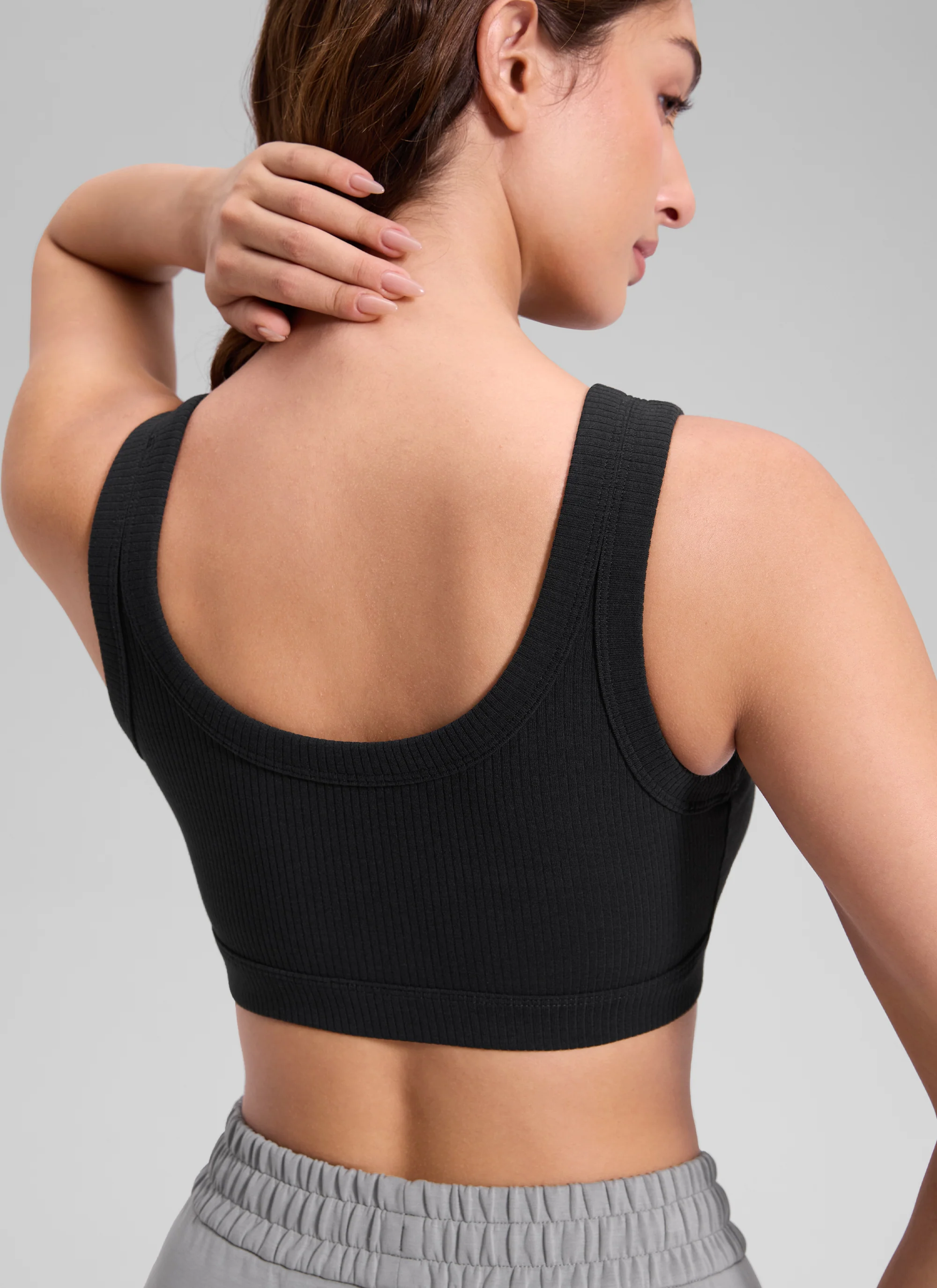 Ribbed U Back Sports Bra - Image 8