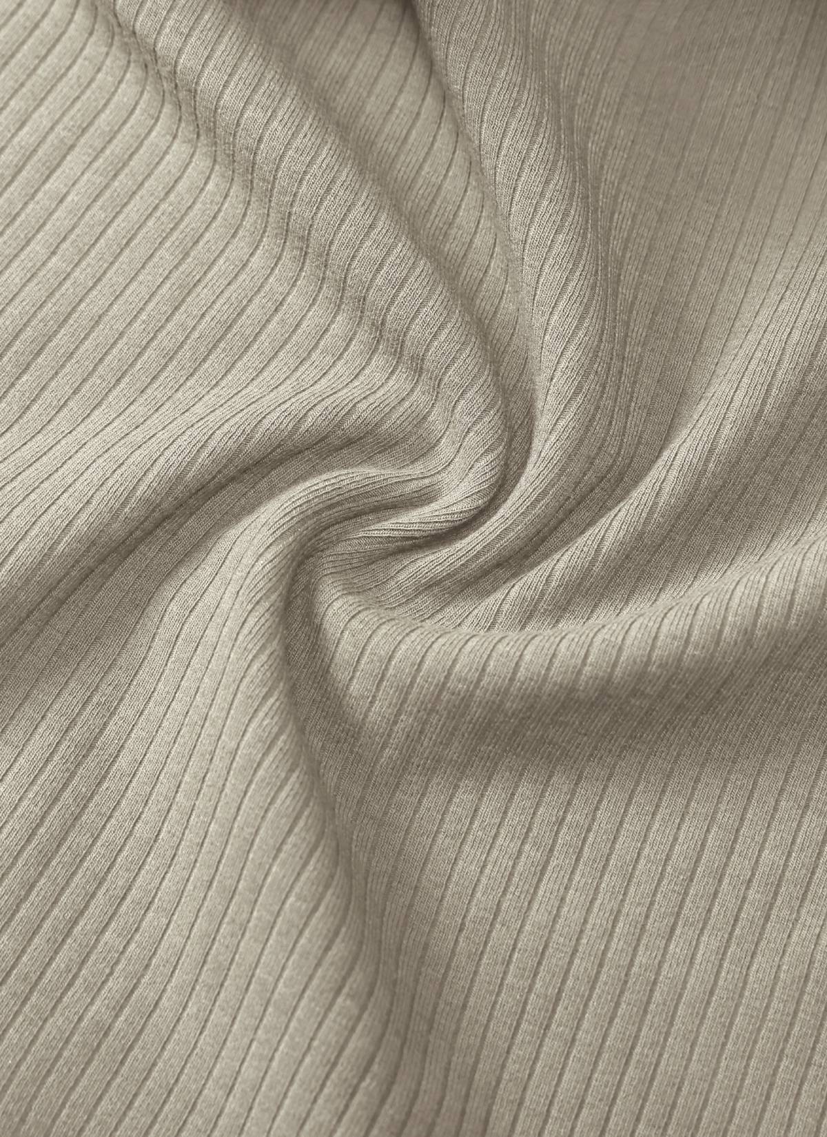 Ribbed U Neck Built in Bra Tank - Image 39