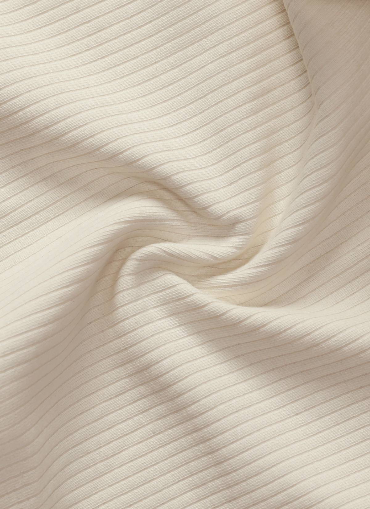 Ribbed U Neck Built in Bra Tank - Image 10