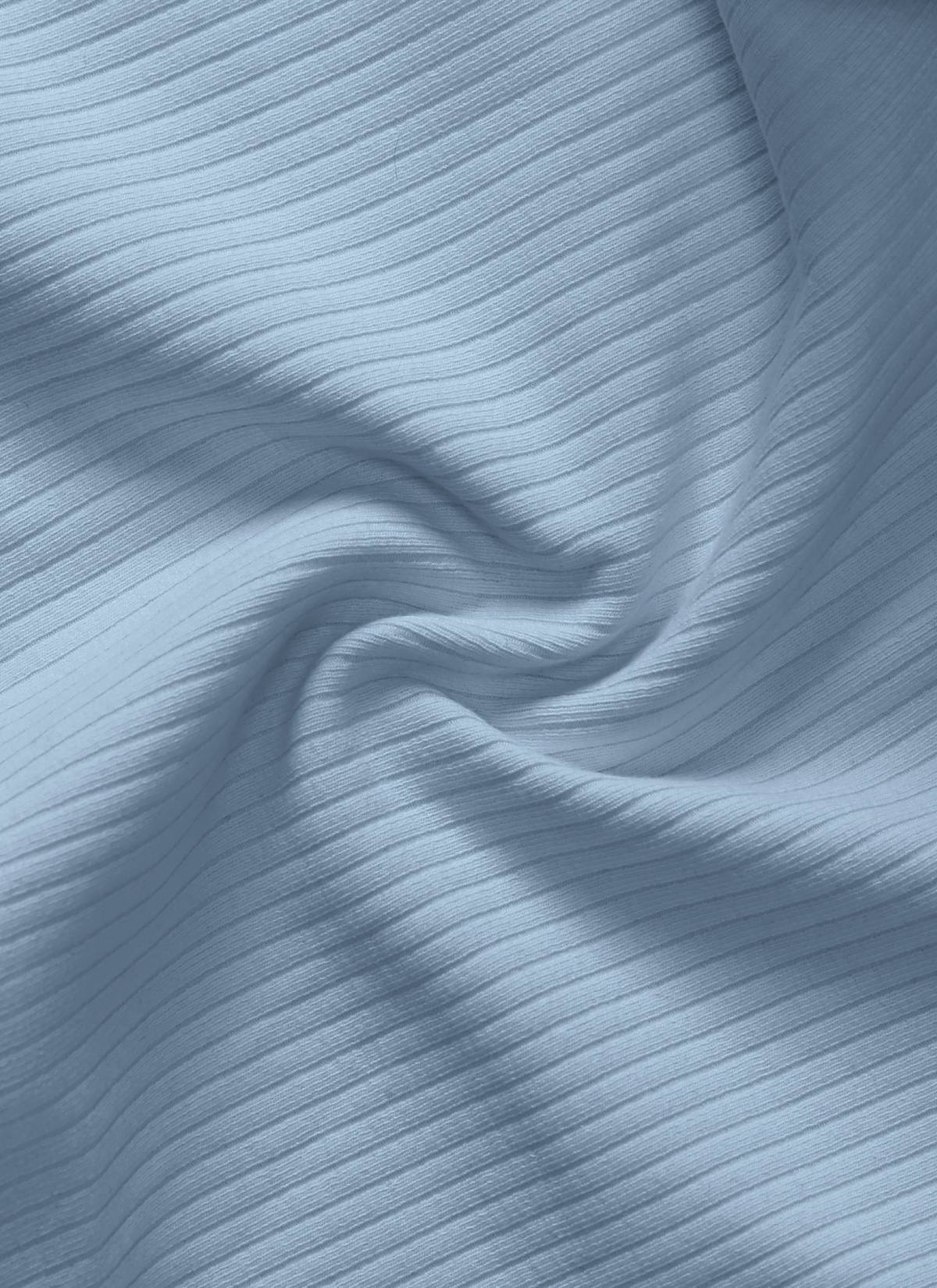 Ribbed U Neck Built in Bra Tank - Image 5