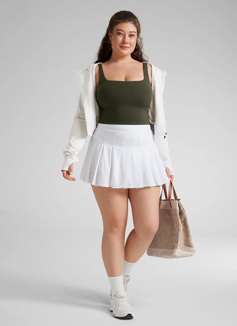 Butterluxe Square Neck Built in Bra Tank - Image 12