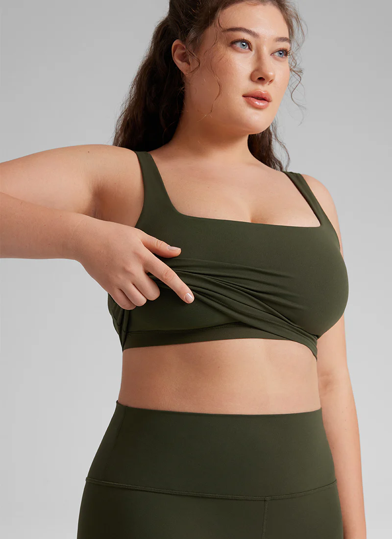 Butterluxe Square Neck Built in Bra Tank - Image 13