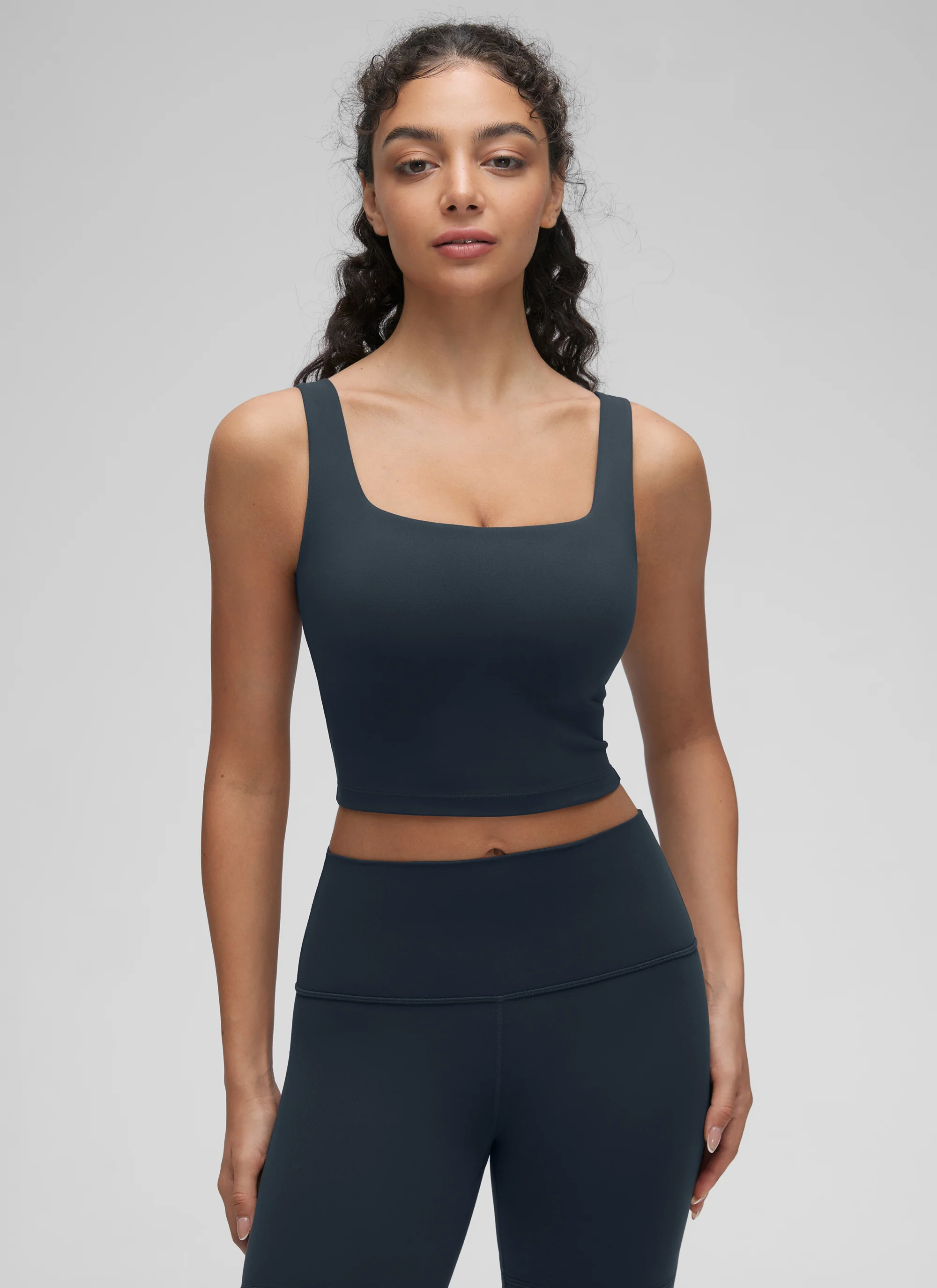Butterluxe Square Neck Built in Bra Tank - Image 14