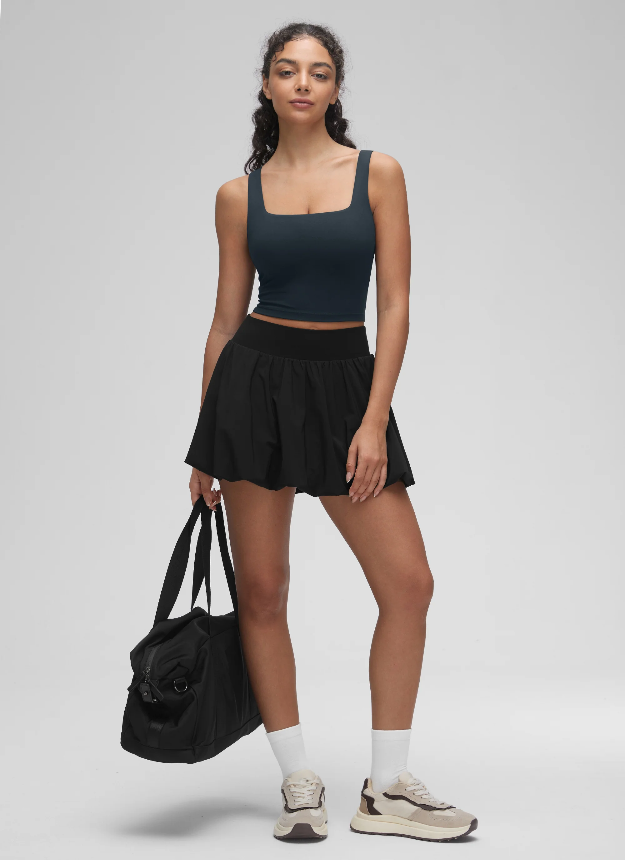 Butterluxe Square Neck Built in Bra Tank - Image 16