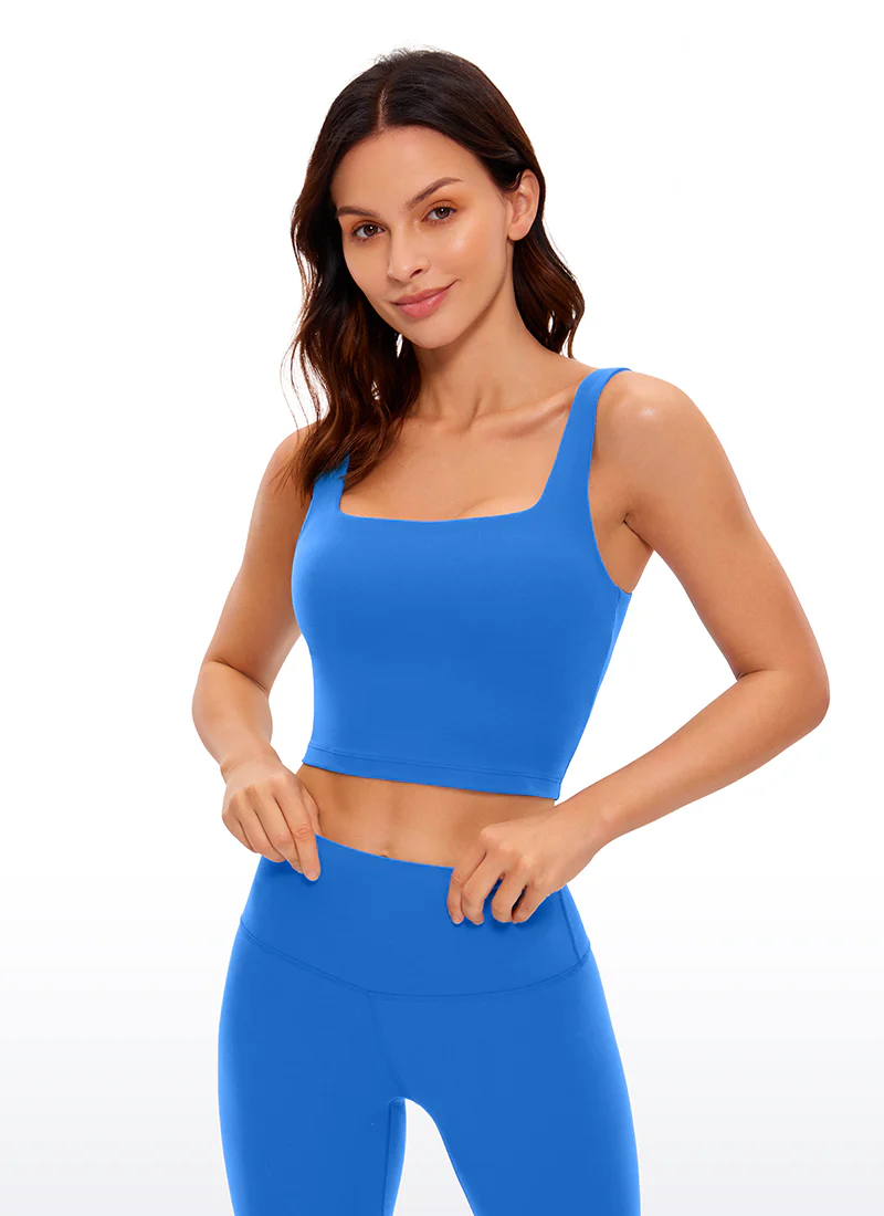 Butterluxe Square Neck Built in Bra Tank - Image 23
