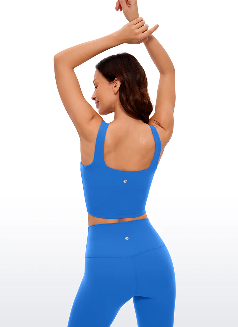 Butterluxe Square Neck Built in Bra Tank - Image 24
