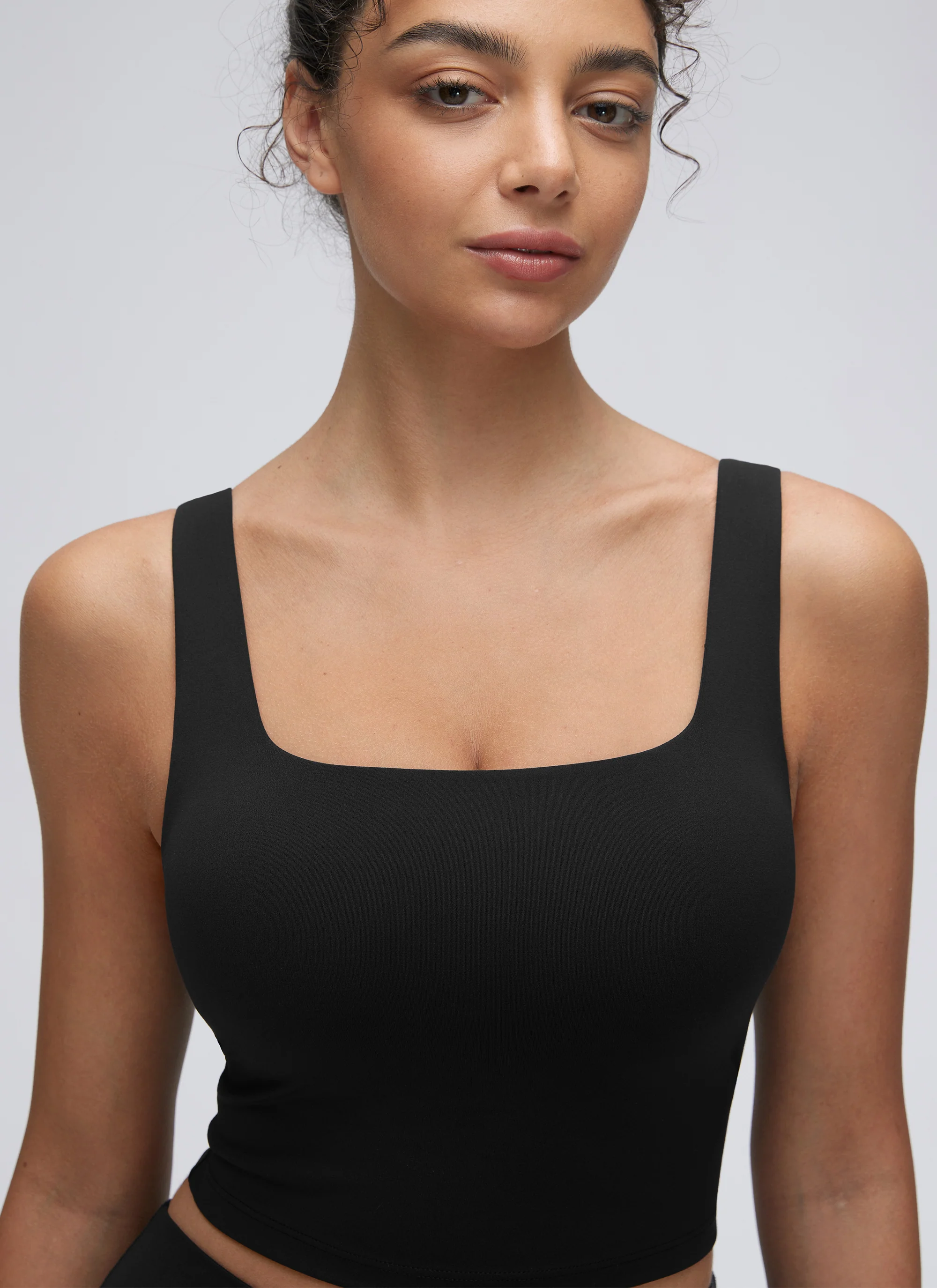 Butterluxe Square Neck Built in Bra Tank - Image 4
