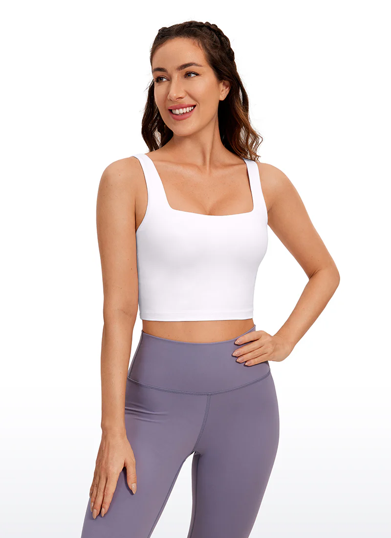 Butterluxe Square Neck Built in Bra Tank - Image 6