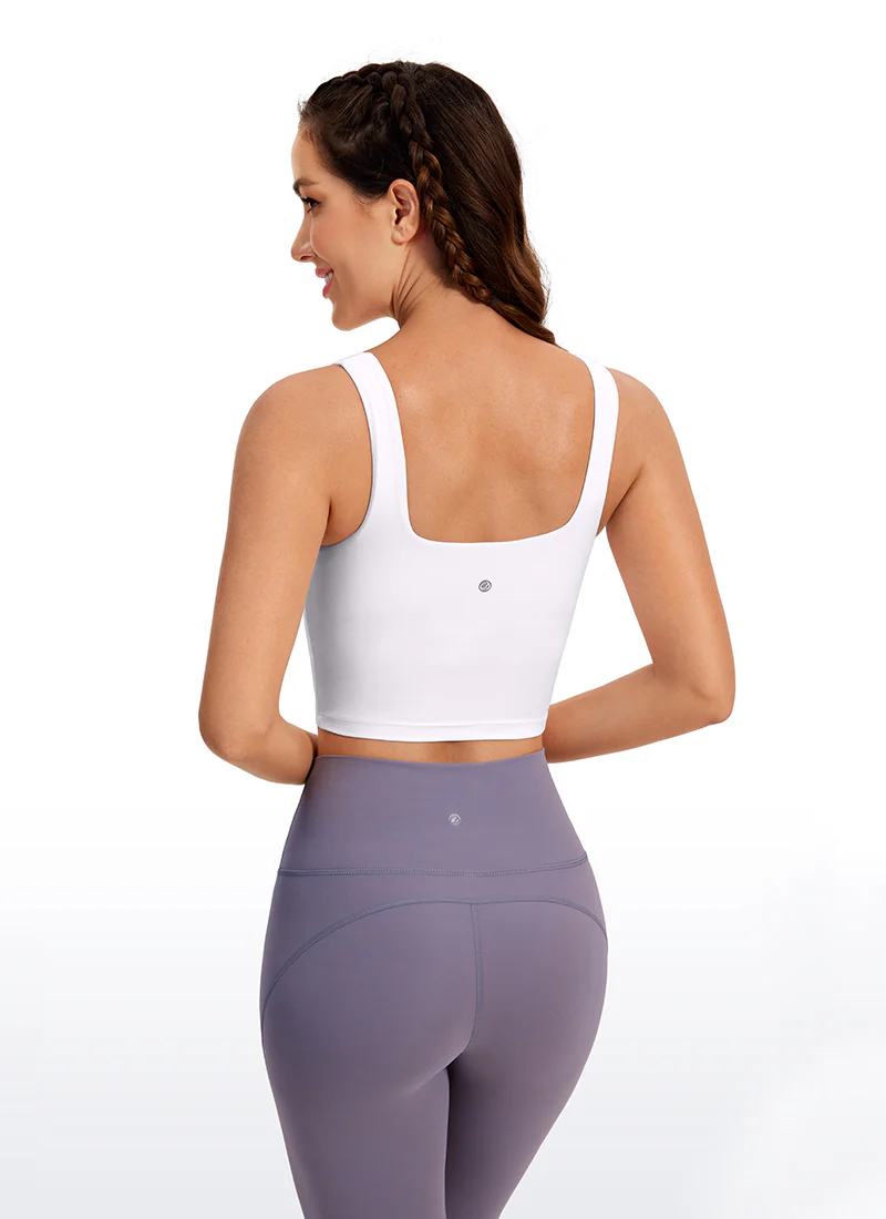 Butterluxe Square Neck Built in Bra Tank - Image 7