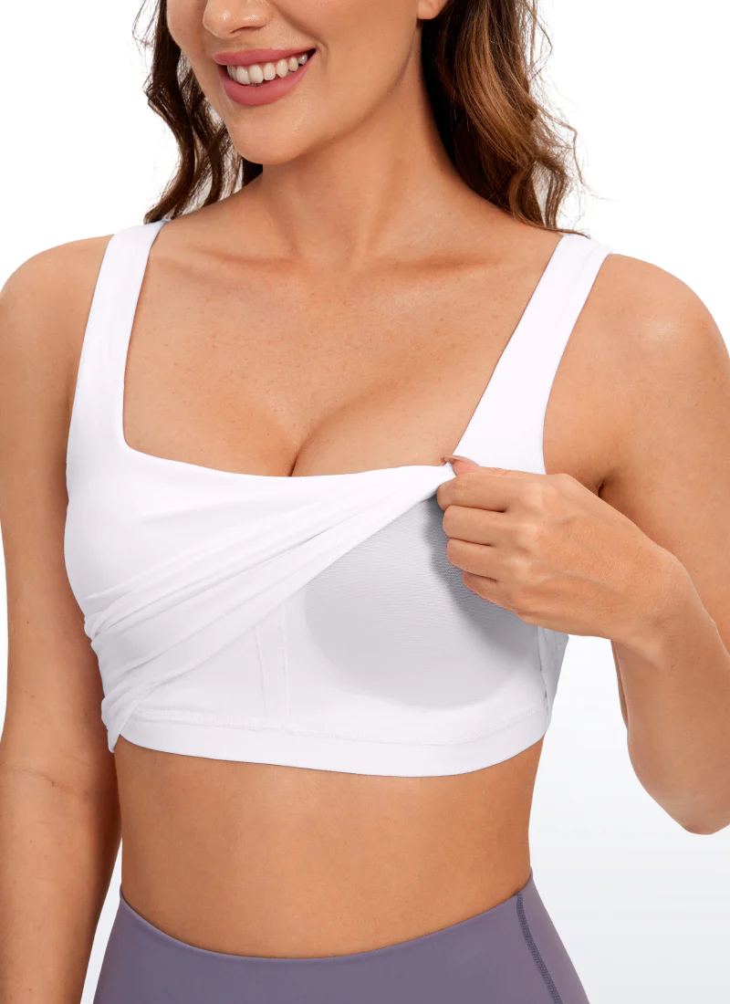 Butterluxe Square Neck Built in Bra Tank - Image 9