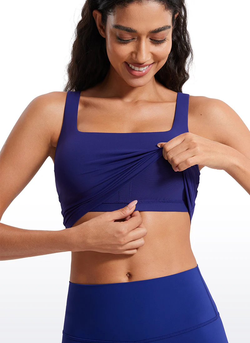 Butterluxe Square Neck Built in Bra Tank - Image 12