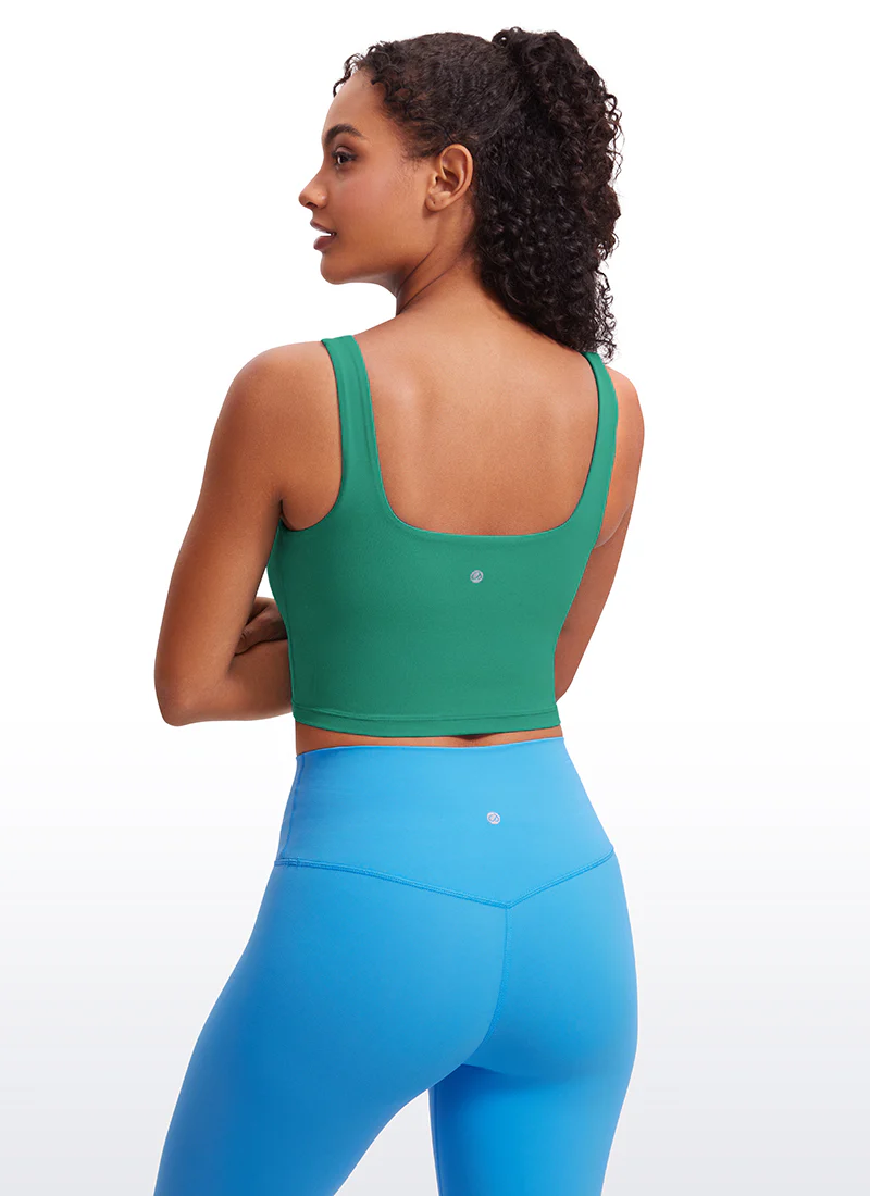 Butterluxe Square Neck Built in Bra Tank - Image 14